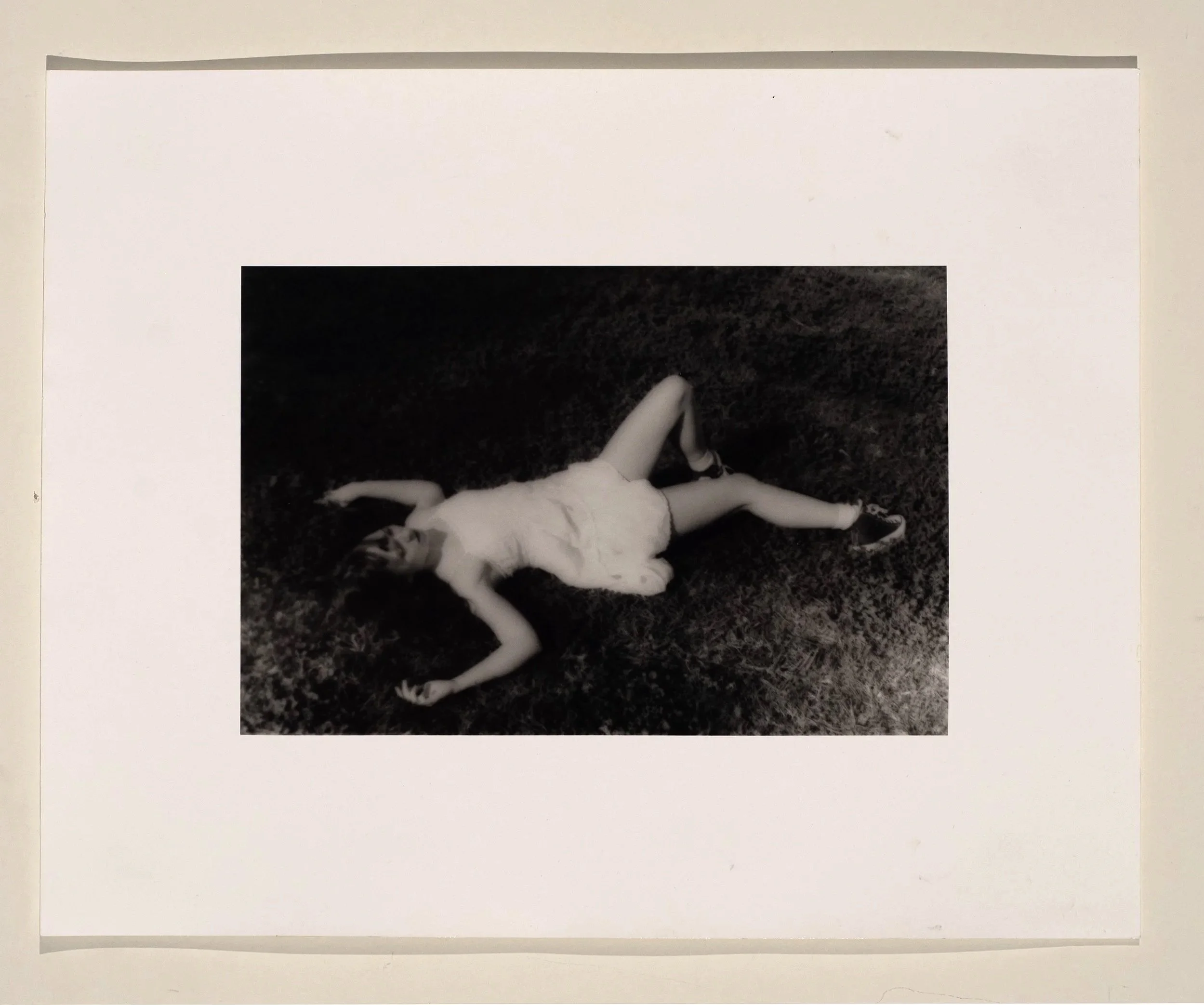 2026, manipulated silver gelatin print, 11 x 14 in.