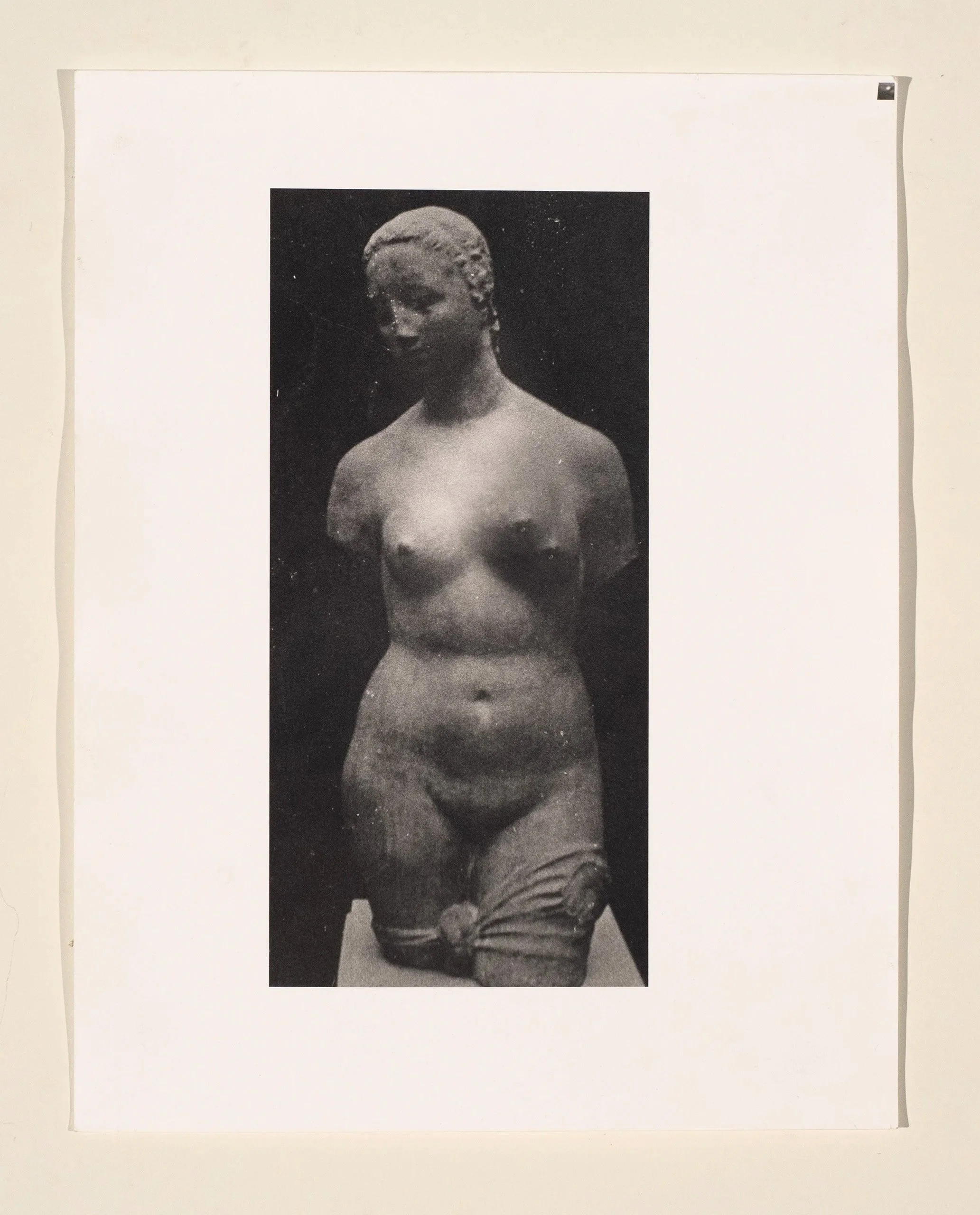 Diana of Ephesus, 2025, composite silver gelatin print, 14 x 11 in.