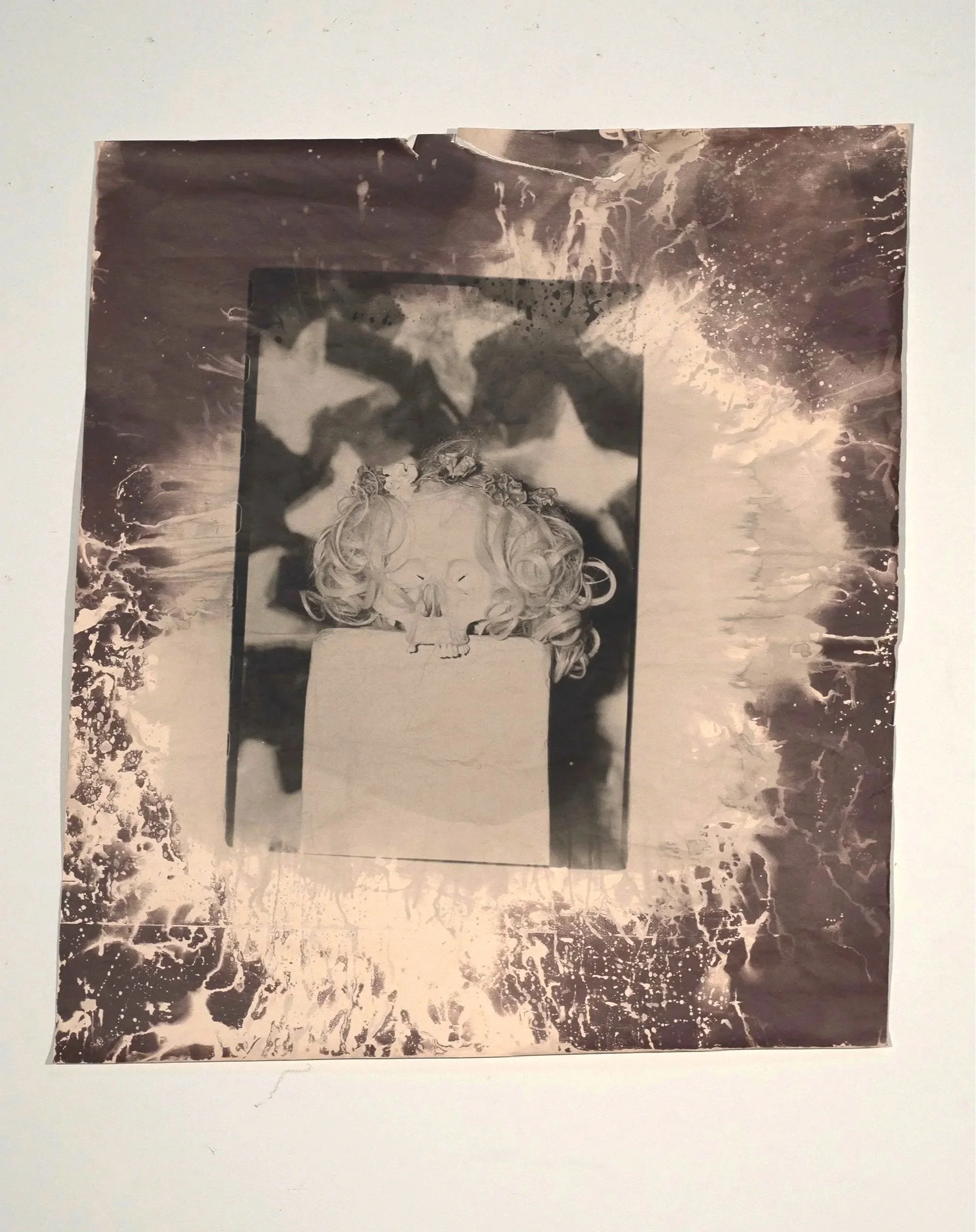 2025, chemigram and silver gelatin print, 36 x 31 in.