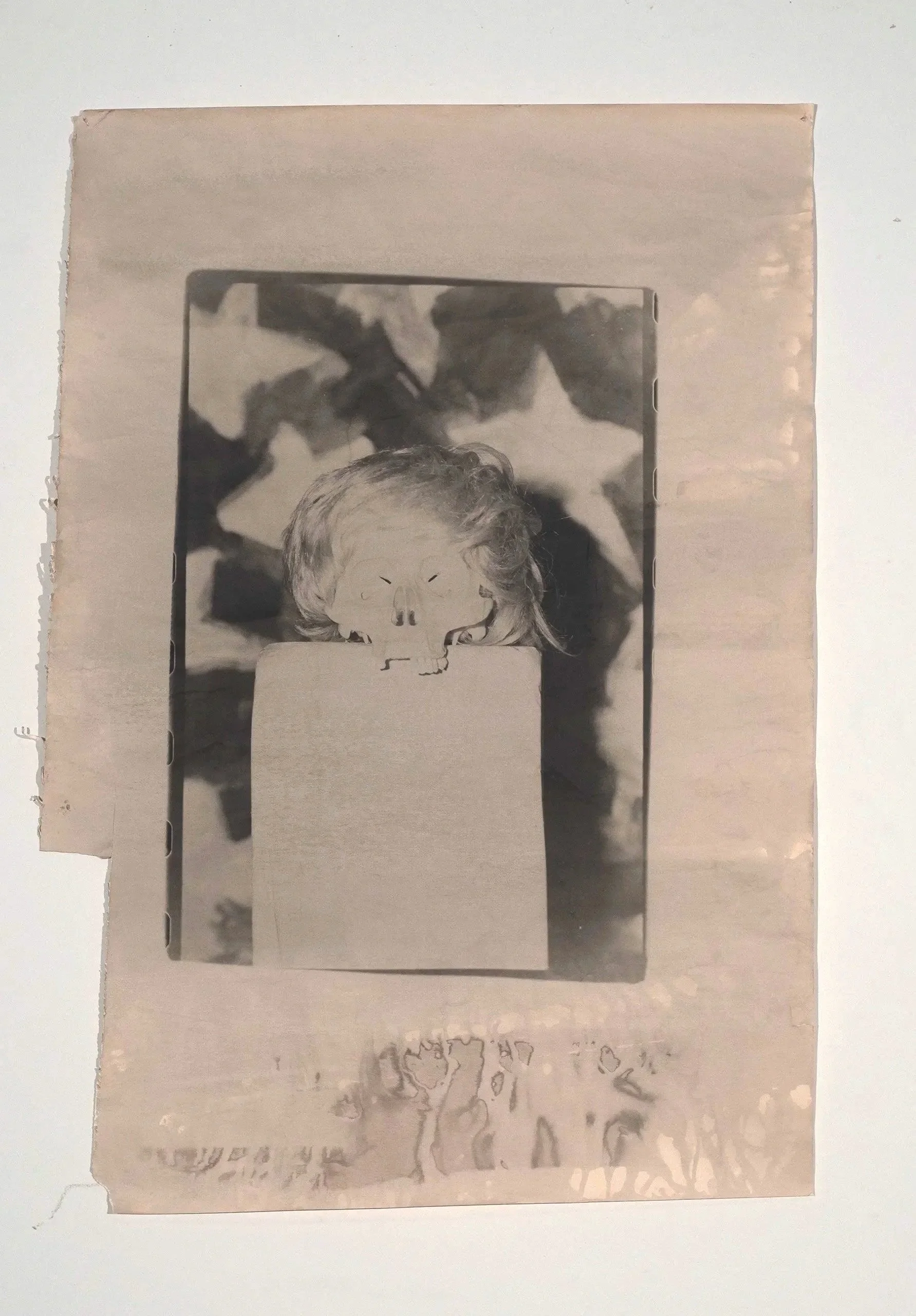 2025, chemigram and silver gelatin print, 41 x 28 in.