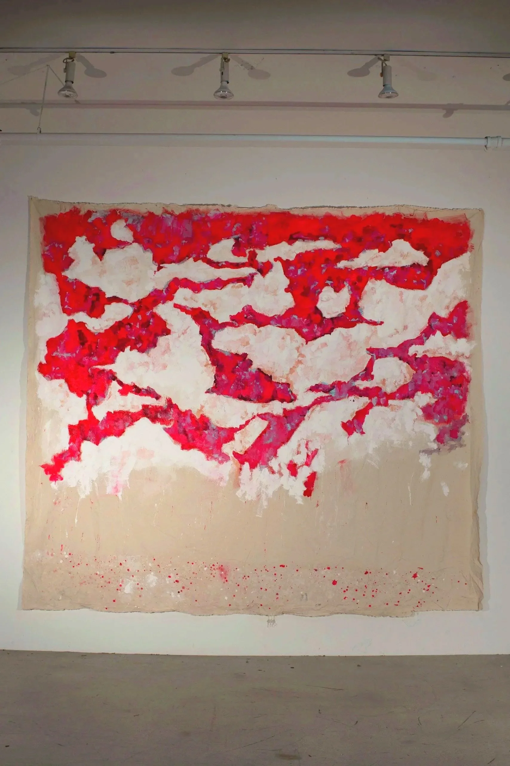 2025, acrylic on canvas, 120x 134 in. (10 x 11 ft.)