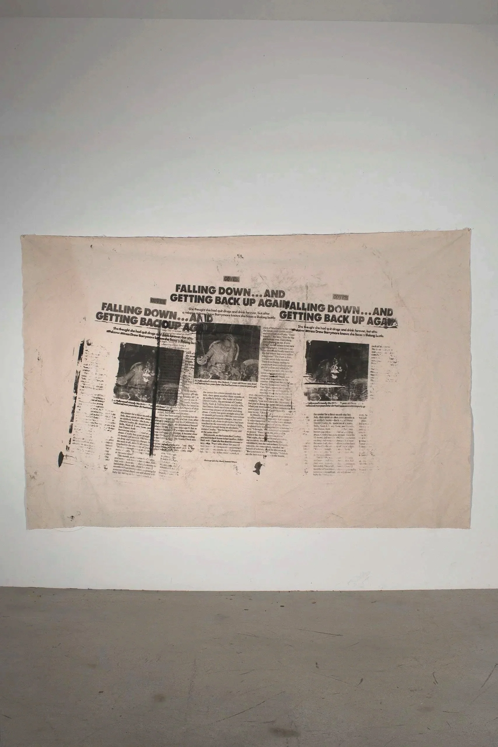 2026, silk screen on canvas, 77 x 118 in. (6.5 x 10 ft.)
