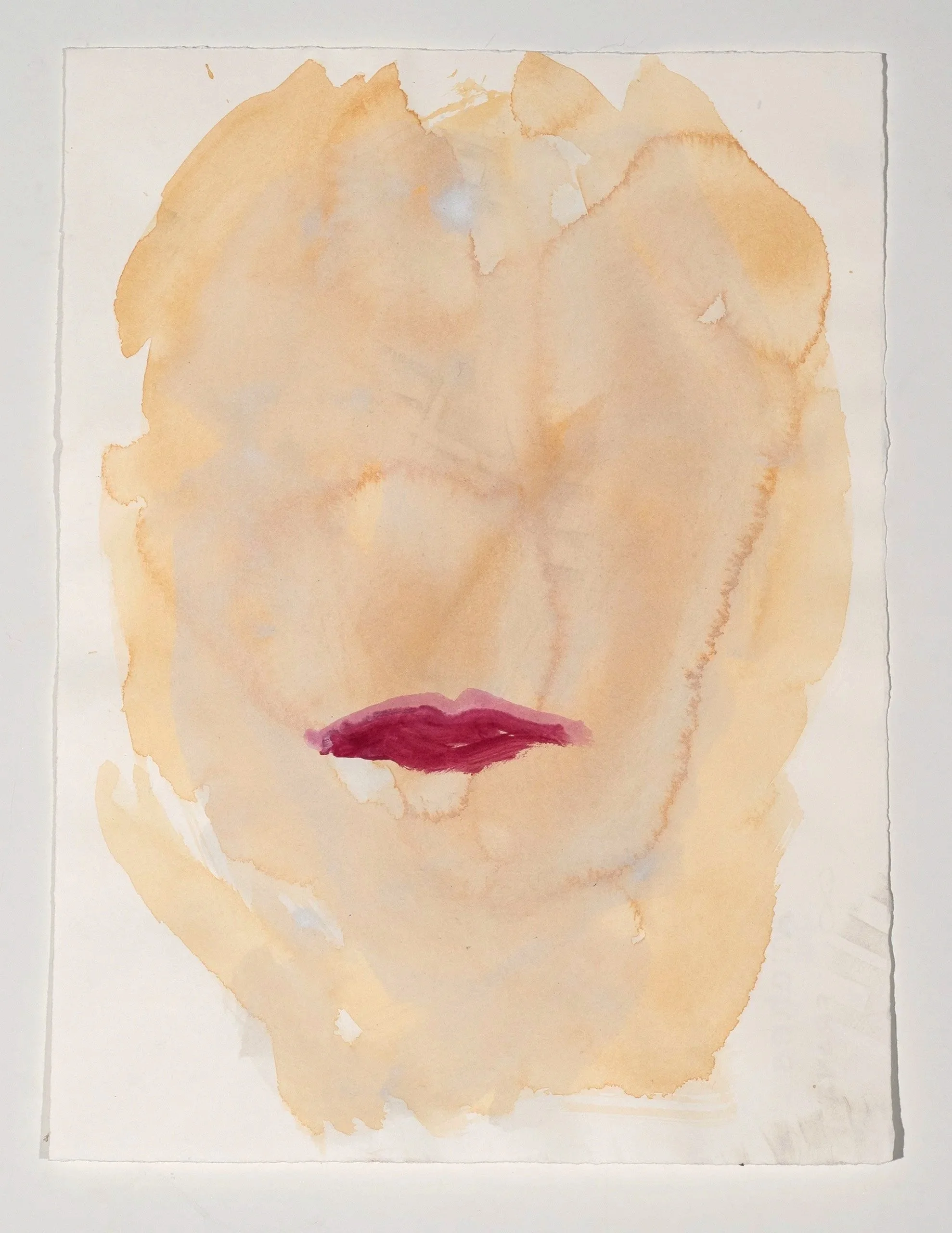 2025, watercolor on paper, 12 x 9 in.