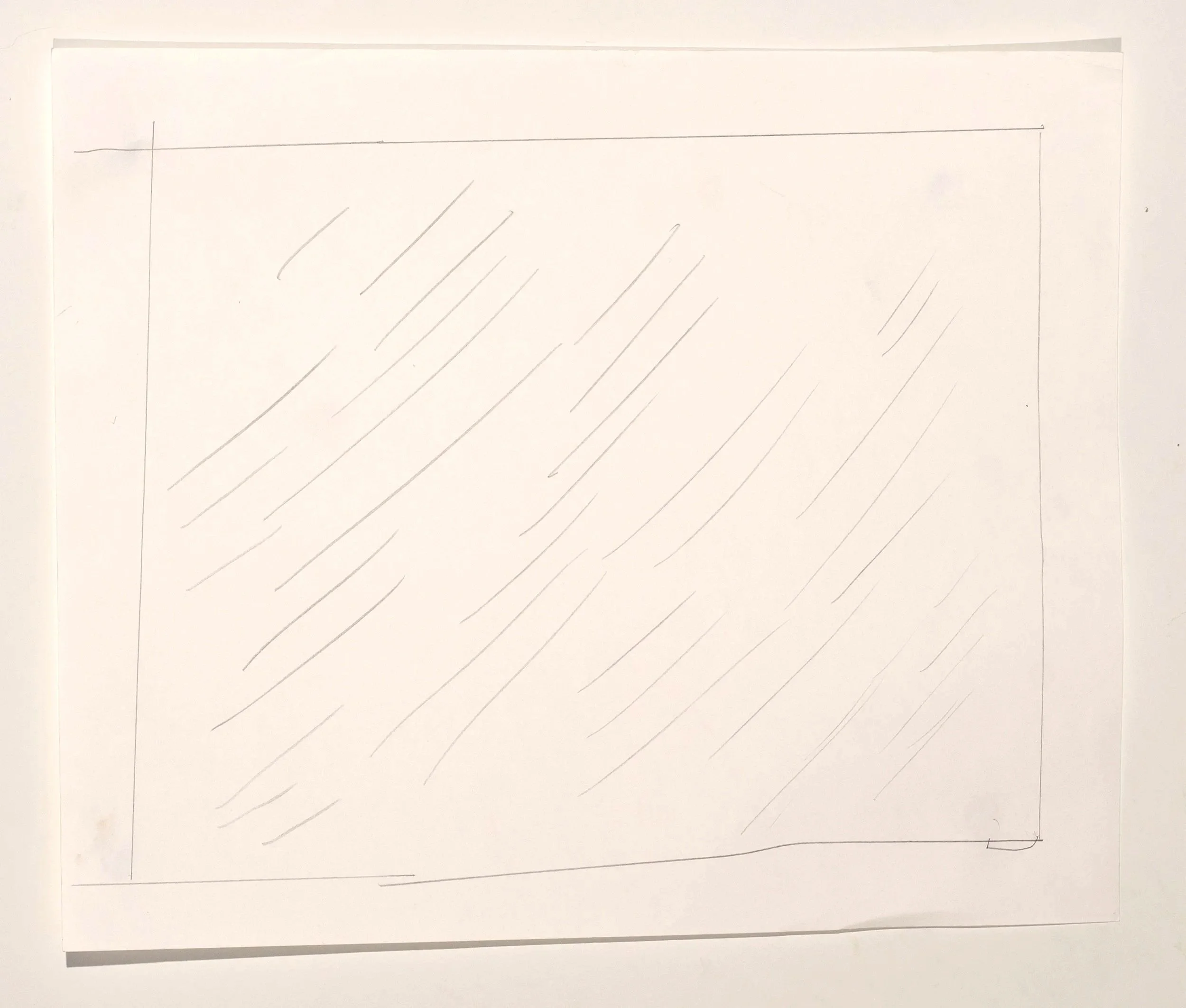 2025, graphite on paper 11 x 14 in.