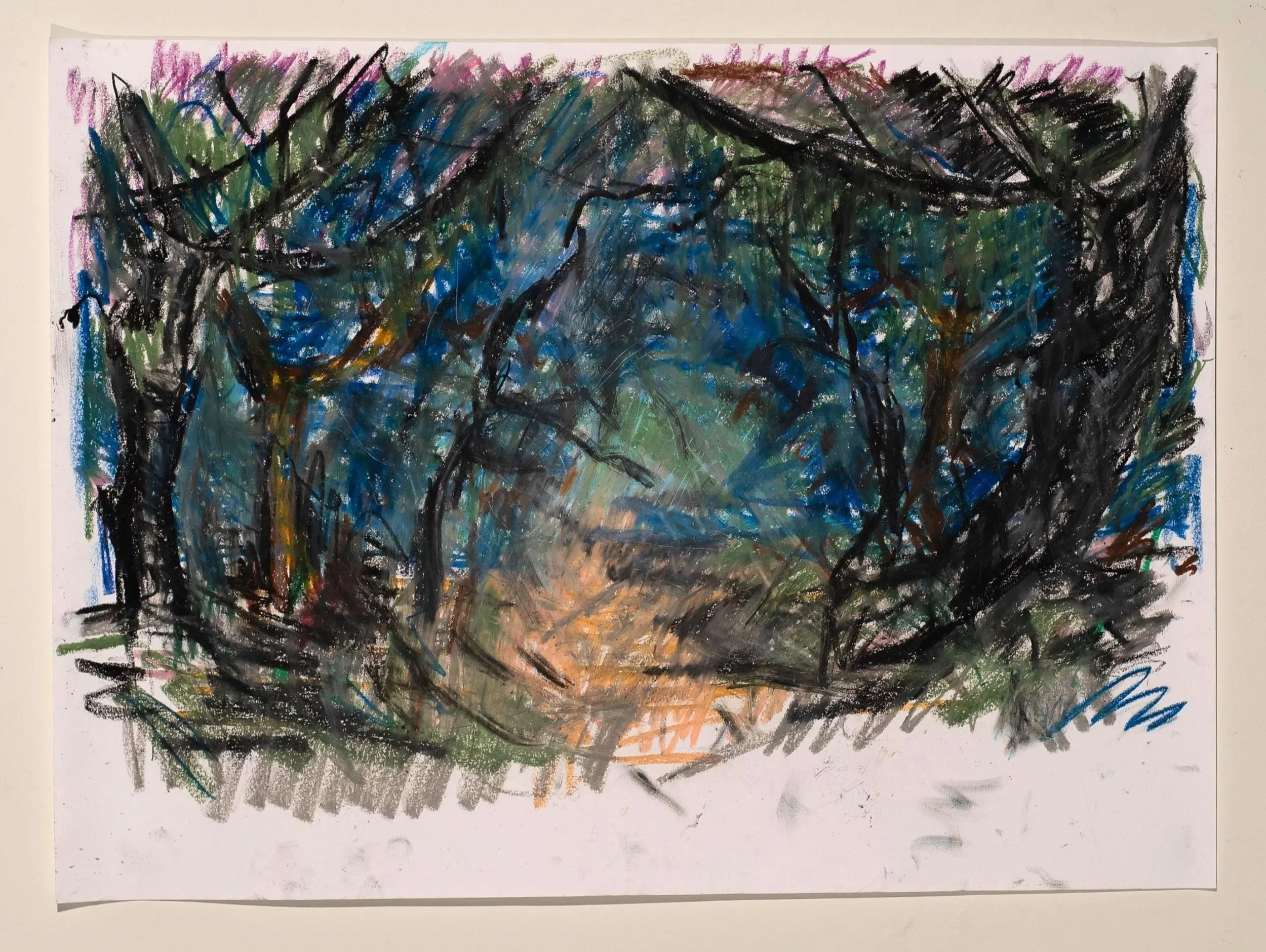 2025, pastel on paper, 18 x 24 in.