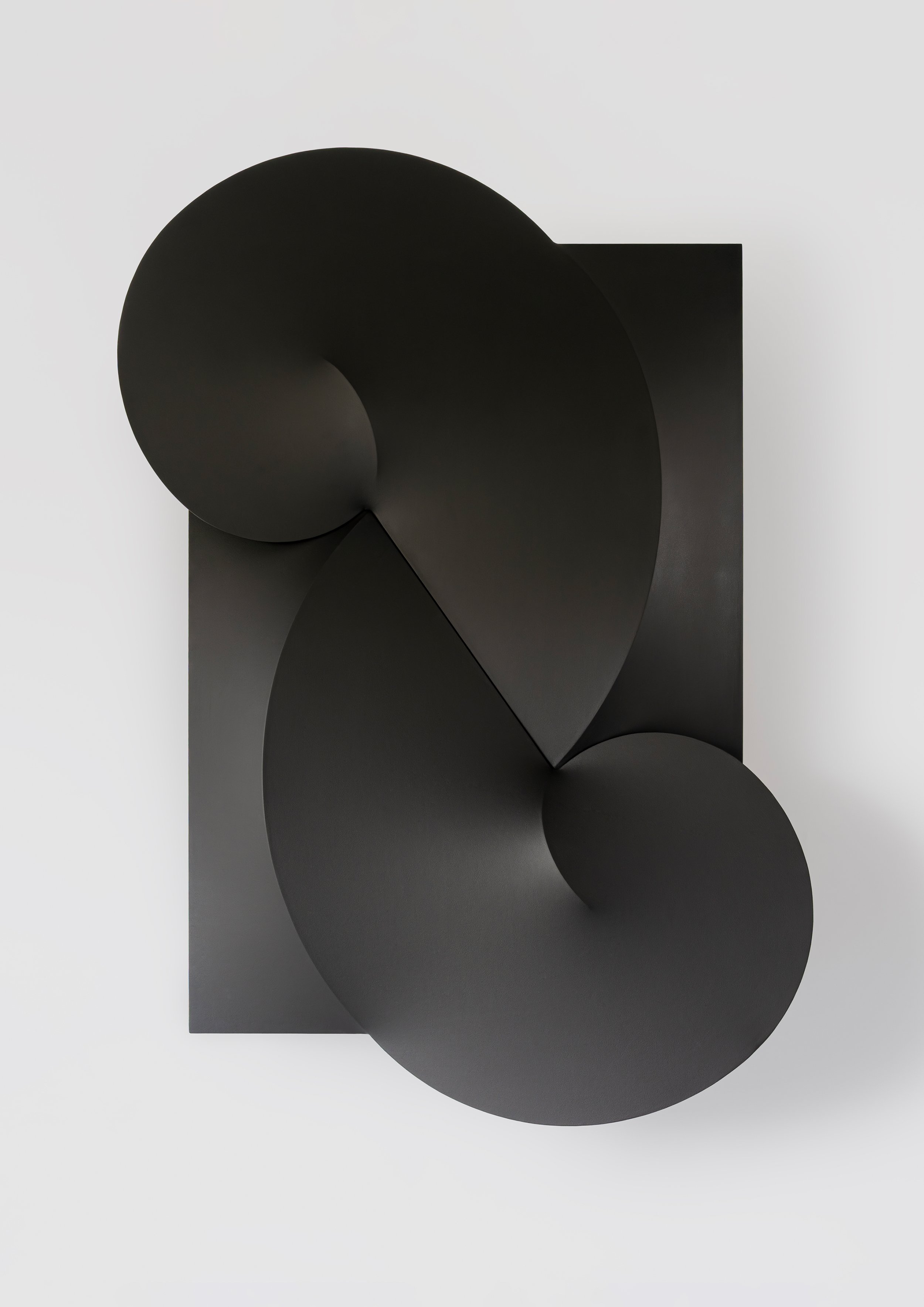   DIMENSIONAL LANDSCAPE    — Double Spiral — III     Category:  &nbsp;2.5-Dimensional Constructs /  Architectonic Painting   Year of Execution:   2023   Dimension:  &nbsp;118cm x 168cm x 17m   Technique and Material:   Acrylic on Linen, Structured by