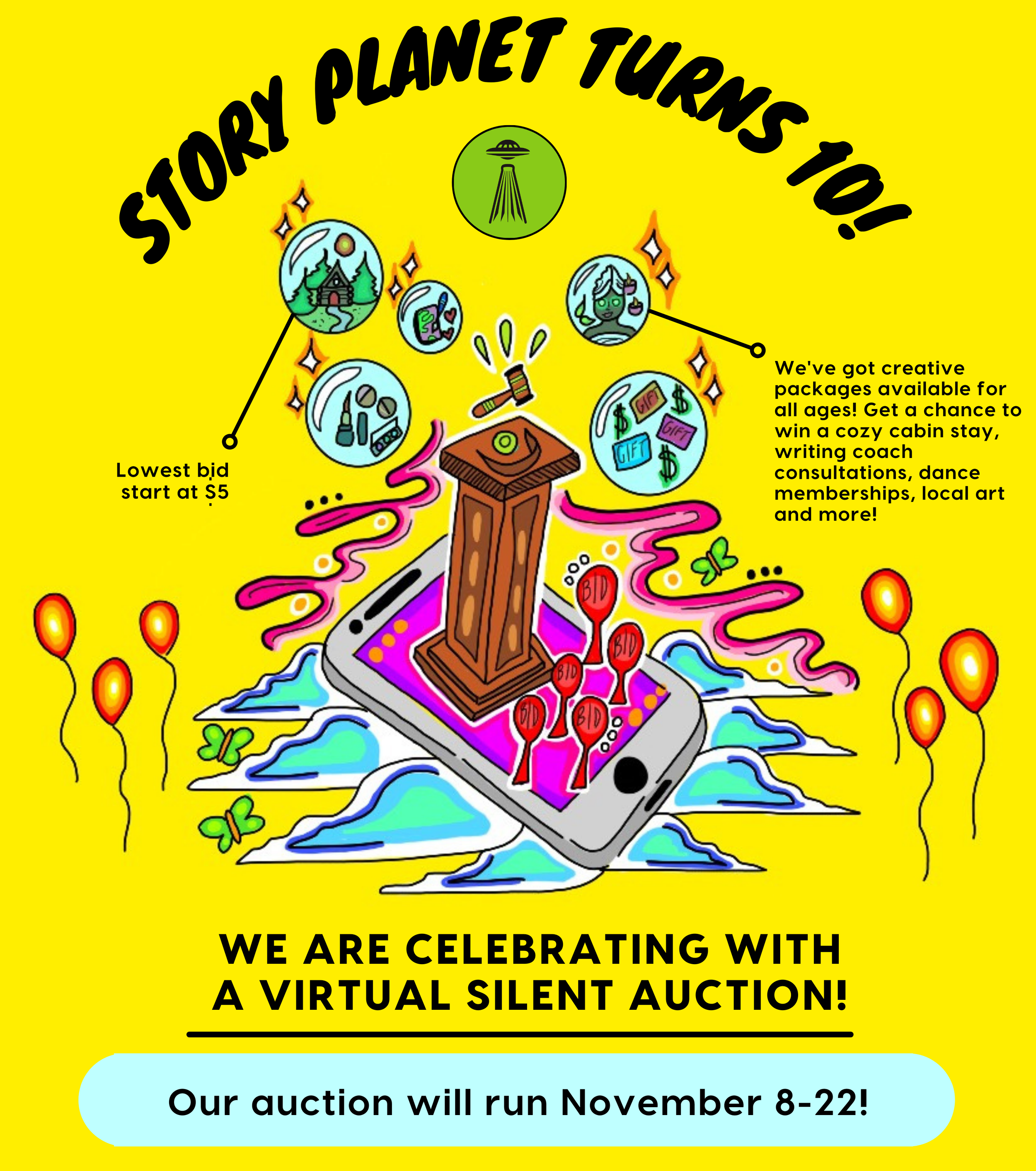 2022 - Poster Design for Story Planet