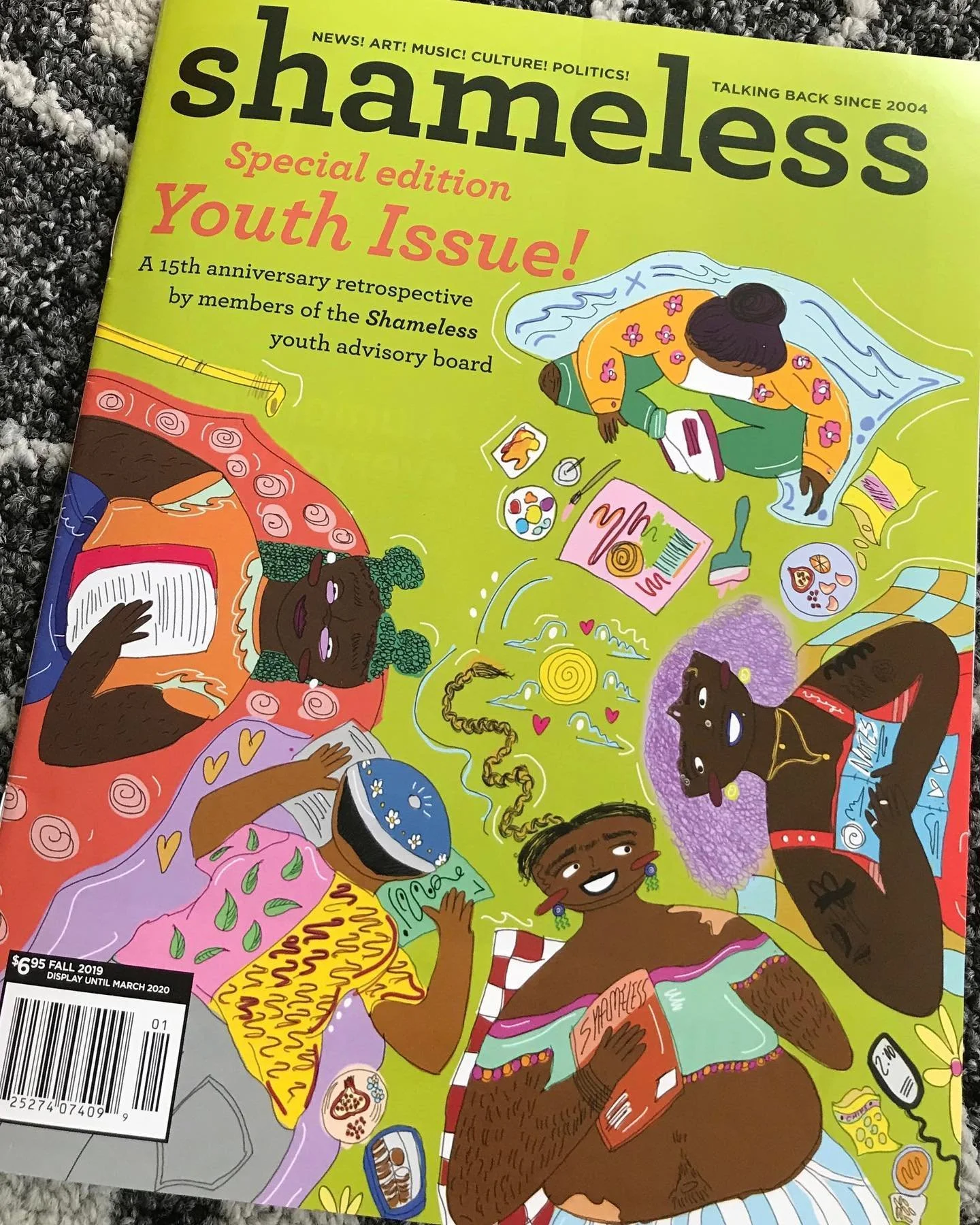2019 - Cover for Shameless Magazine