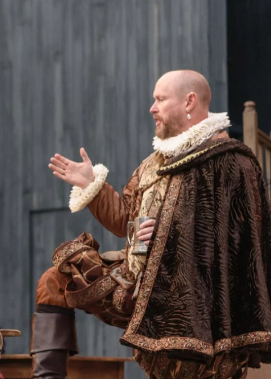 Burbage in Book of Will at Illinois Shakespeare