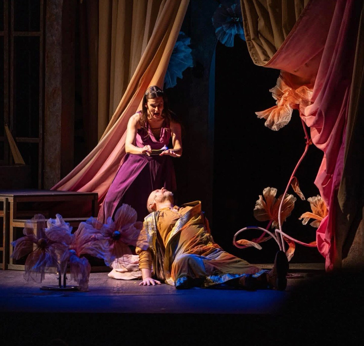 Titania (yes, Titania) in Midsummer Night's dream with The Acting Company