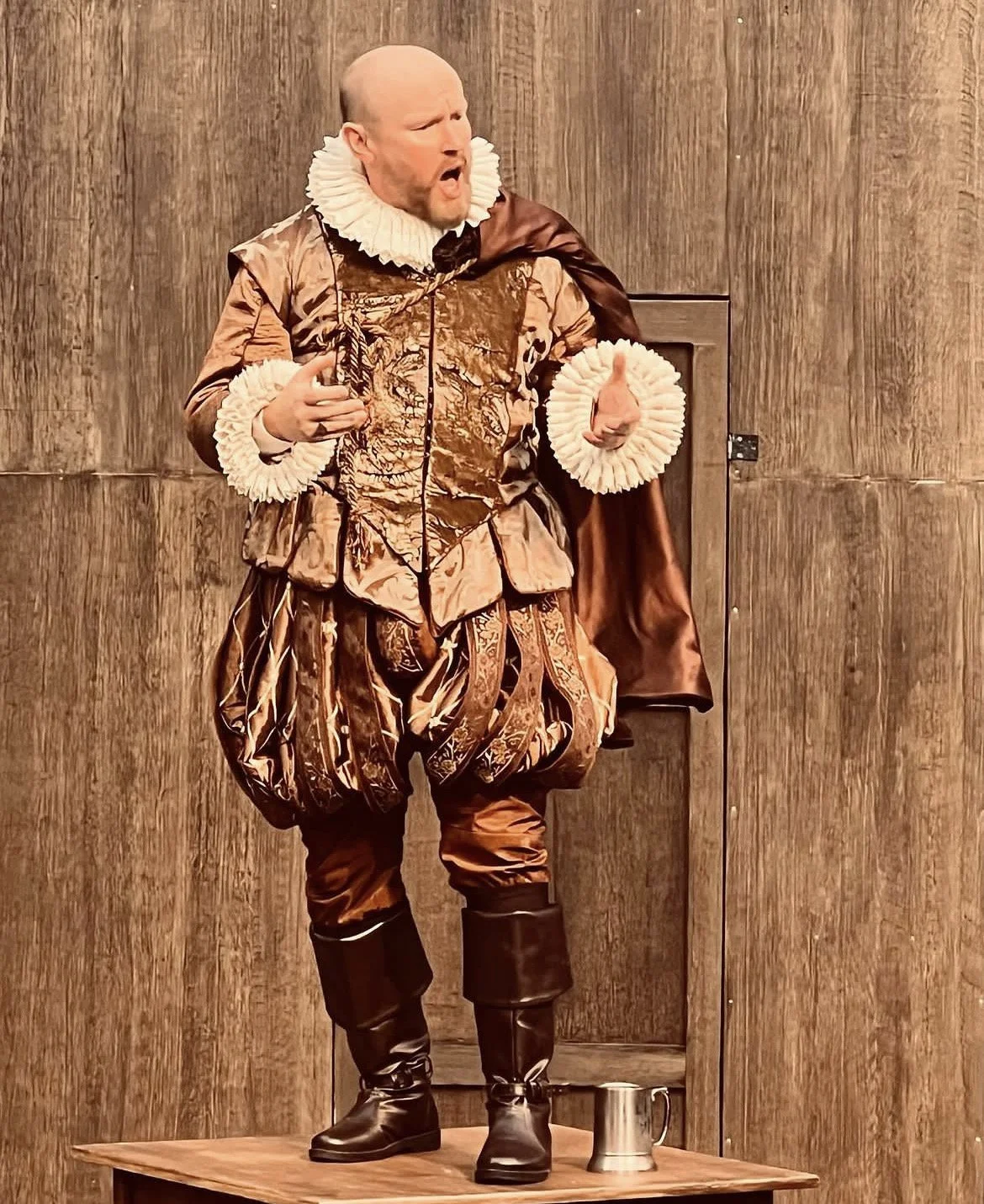 Burbage in Book of Will at Illinois Shakespeare
