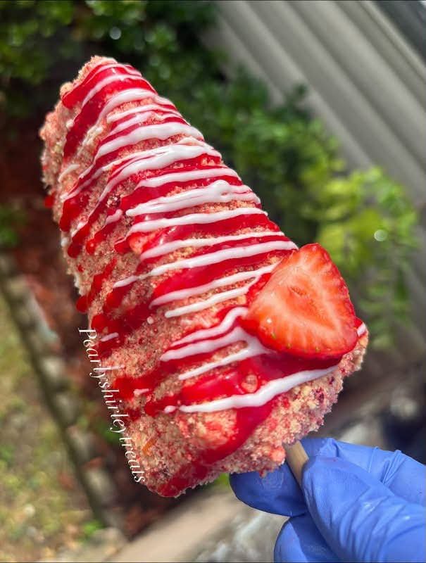 CHEESE CAKE ON STICK