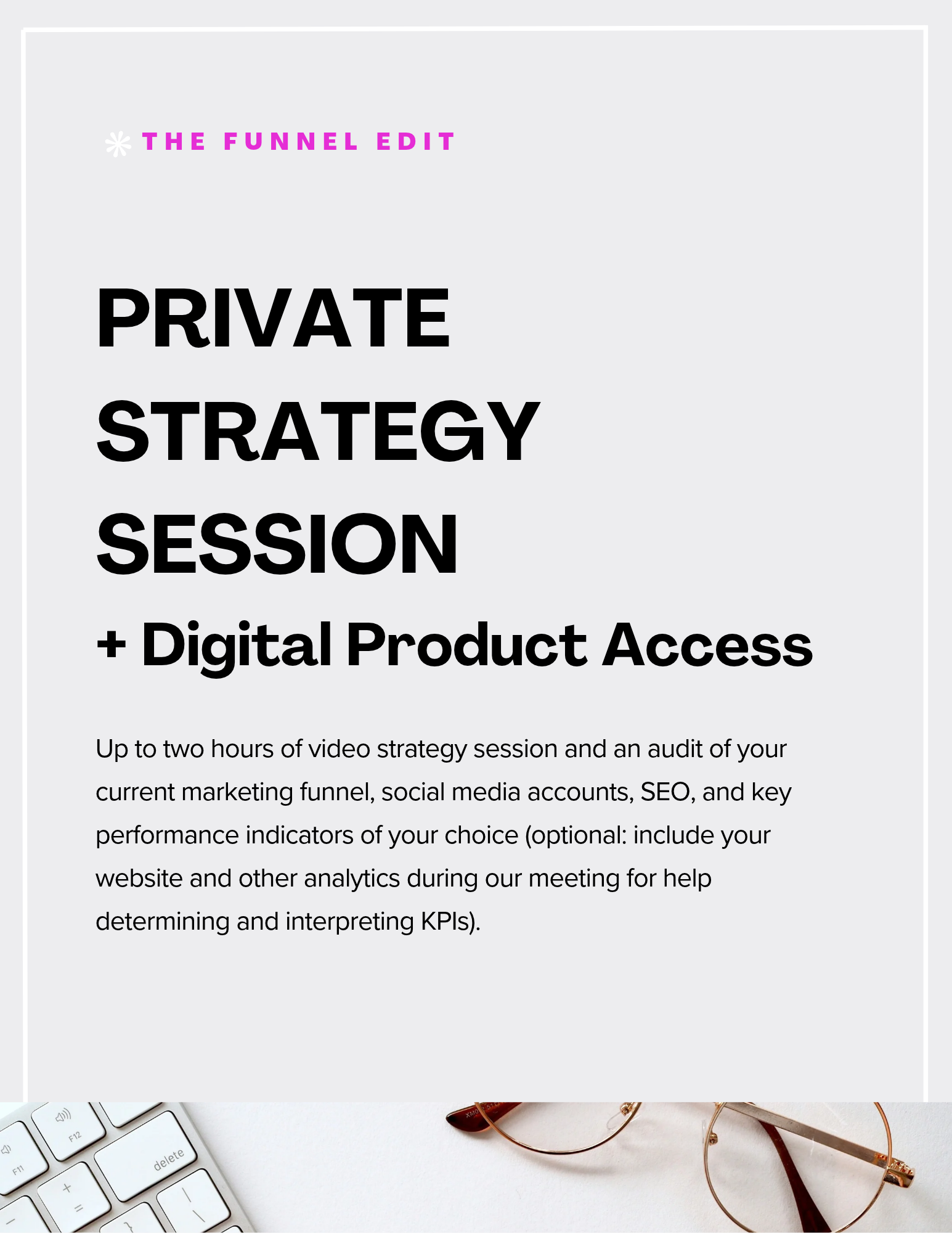 Quarterly Marketing Strategy Session (2hr)