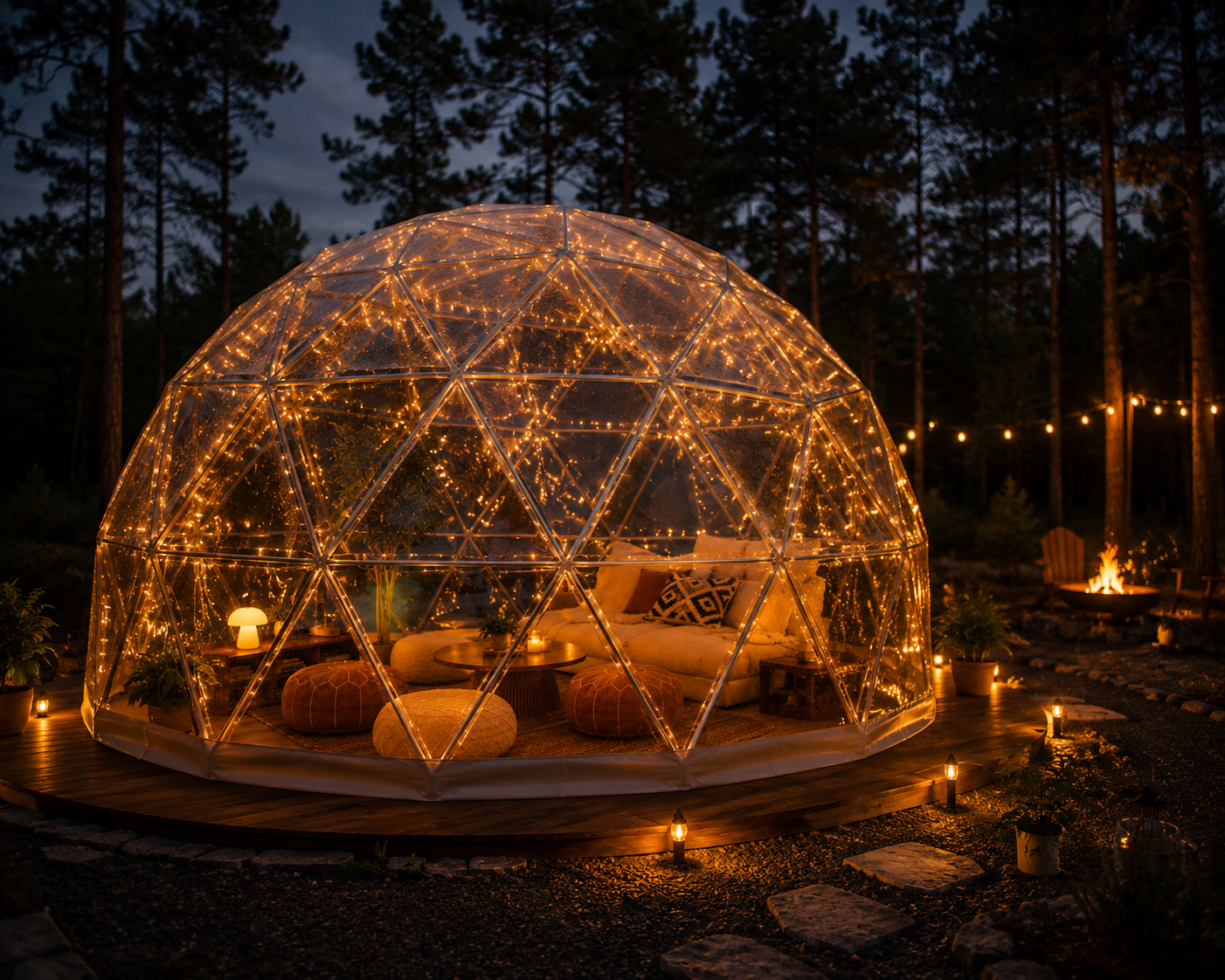 Cozy Glamping Dome at Dusk (1).png