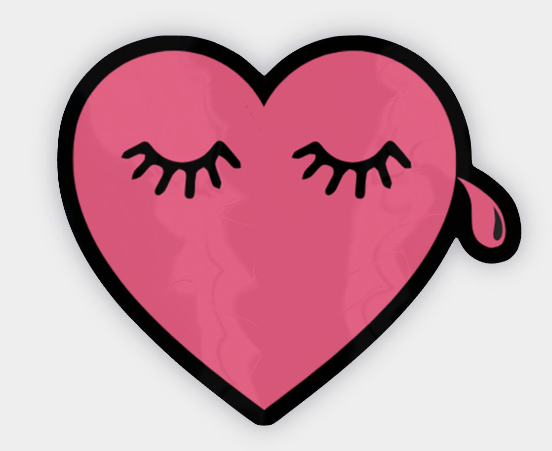 Tender Heart Logo Sticker