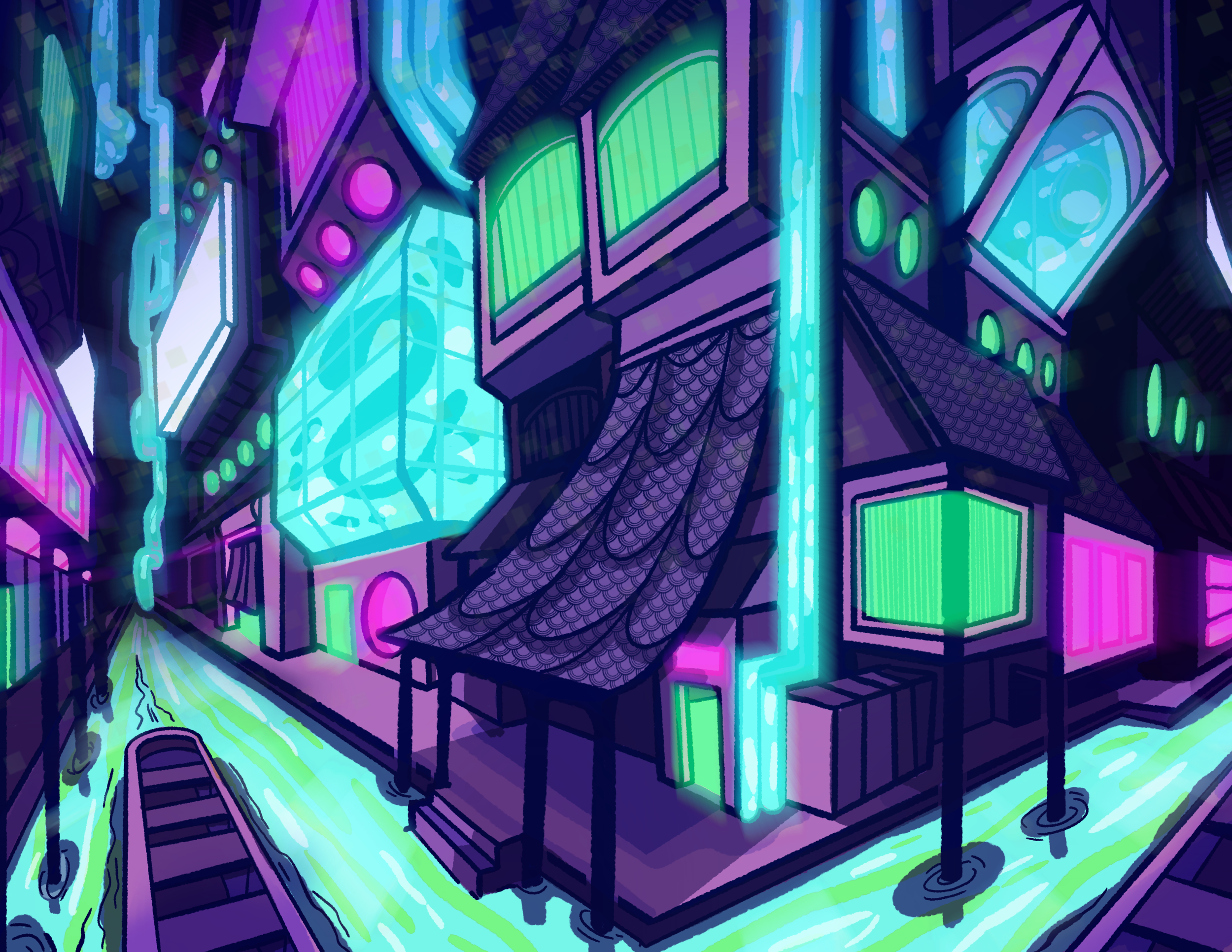 Calamity: Canal Street
11" x 8.5"