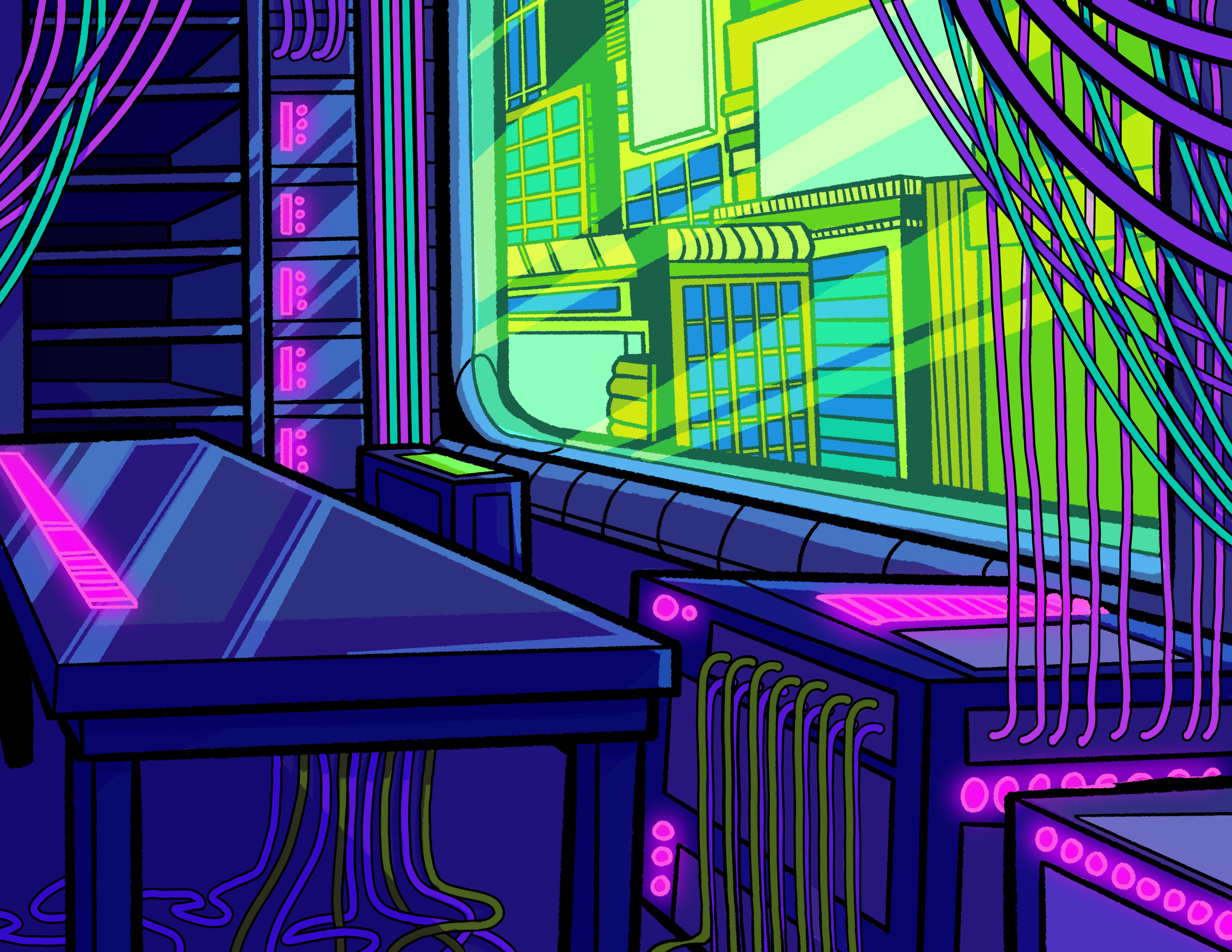 Calamity: Apartment View
11" x 8.5"