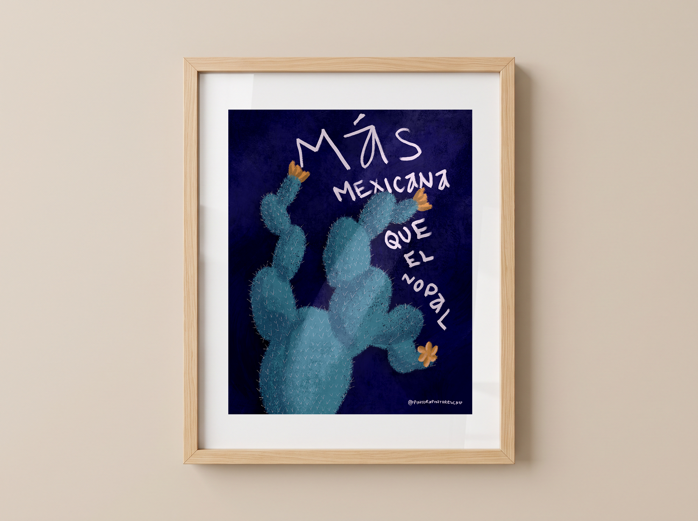 Más mexicana que el nopal