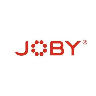 J-oby logo in red with a circle of dots replacing the letter 'O'.