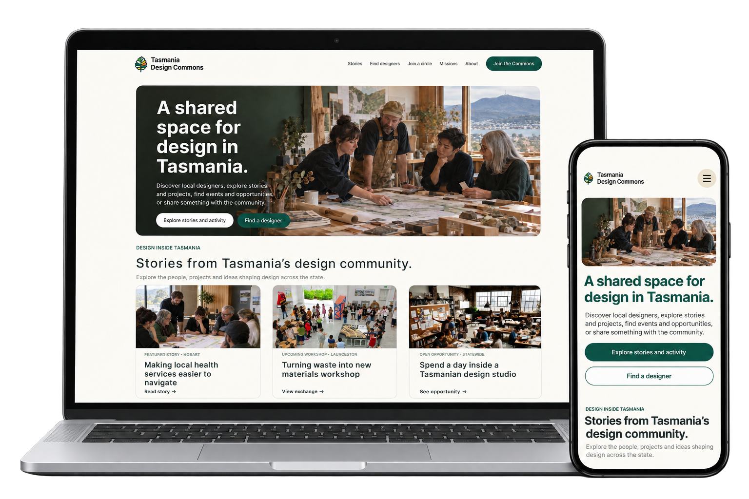 Tasmania Design Commons