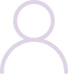 White user profile icon on a black background