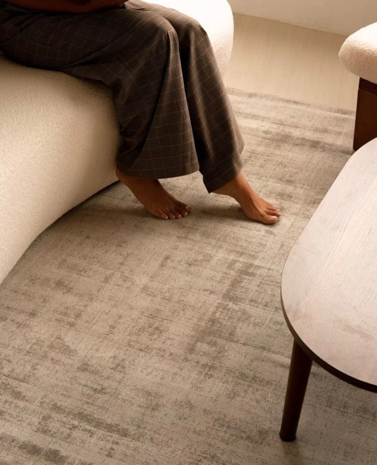 Alfombra de Viscosa "Handloom"