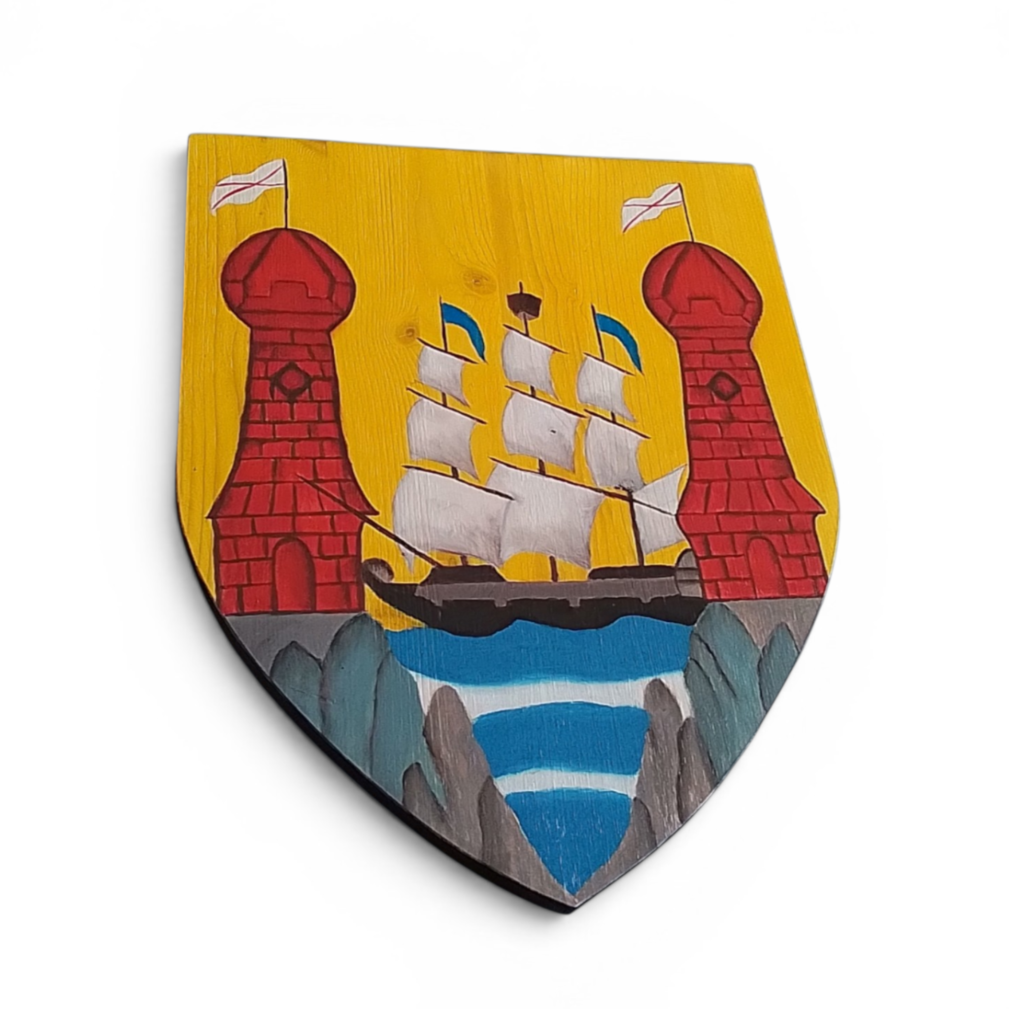 Irish crest shields