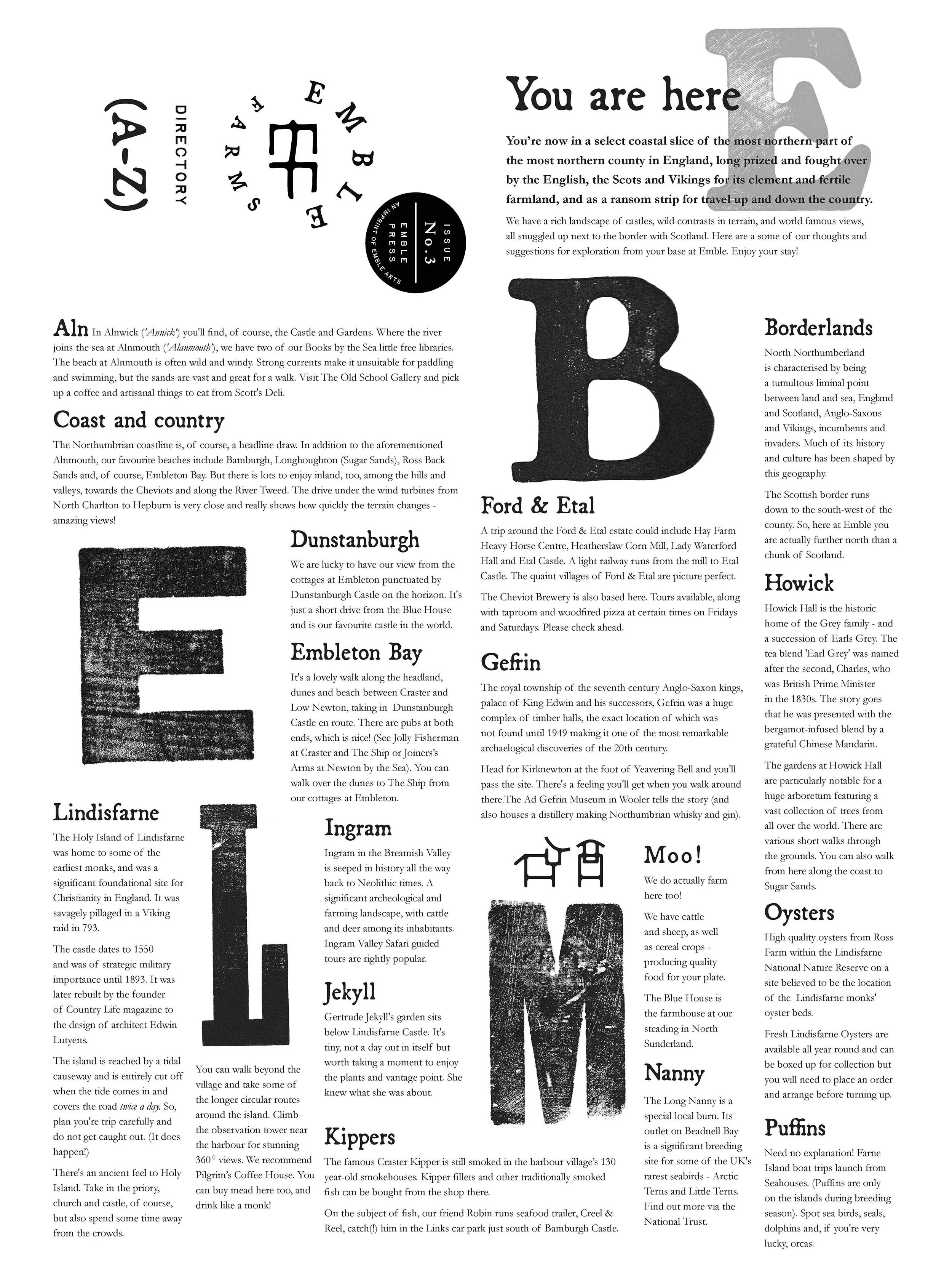 An EMBLE A-Z