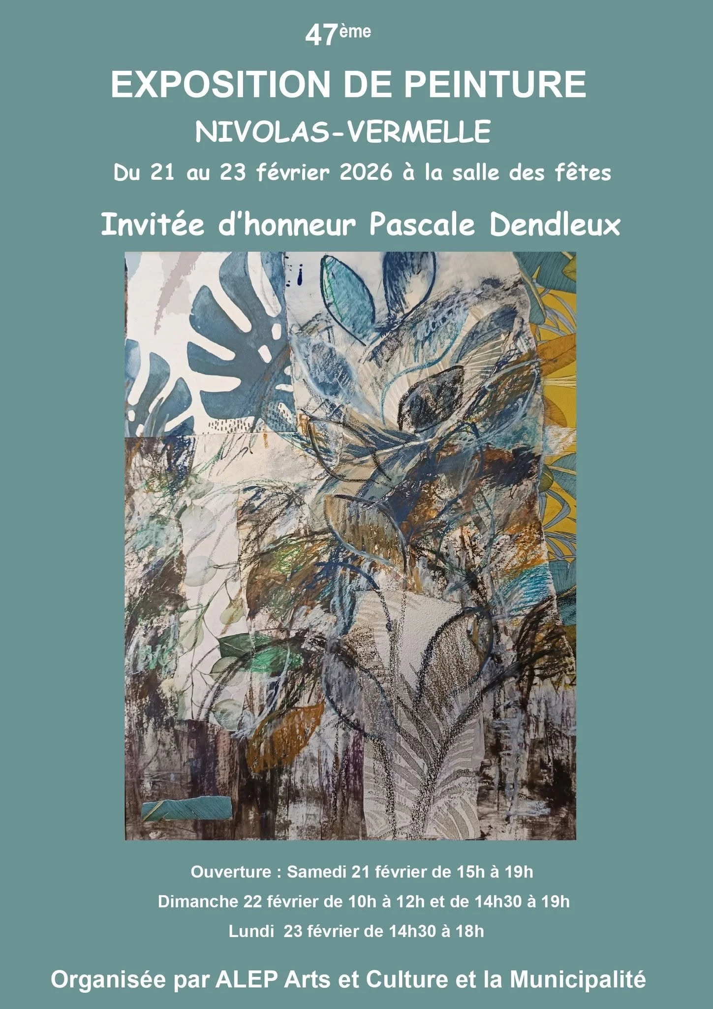 Exposition de peinture - Nivolas-Vermelle (38)