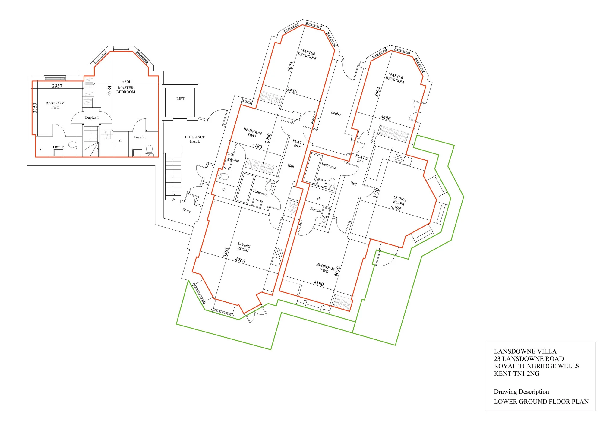 Lansdowne Road floor plan 4