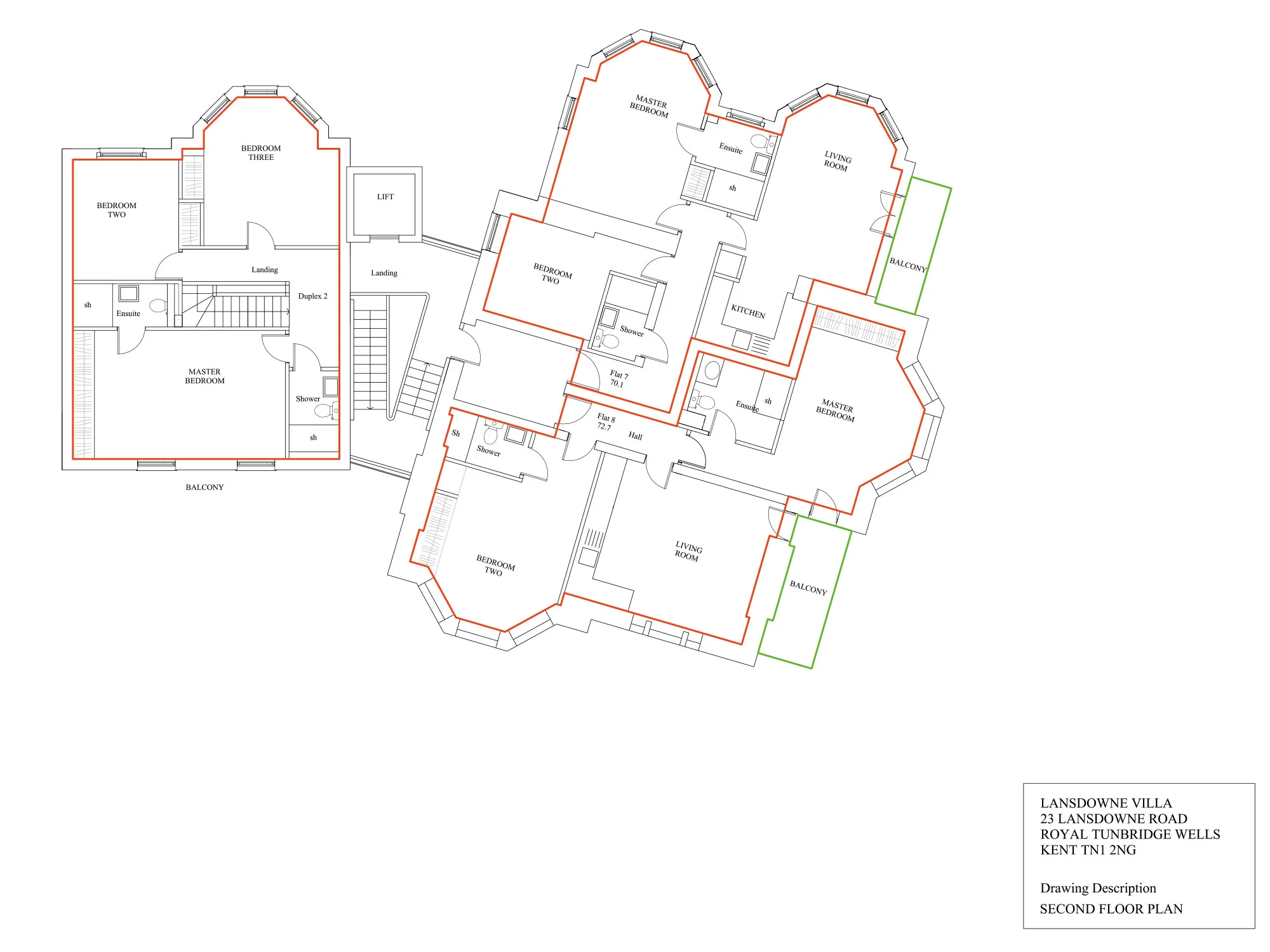 Lansdowne Road floor plan 2
