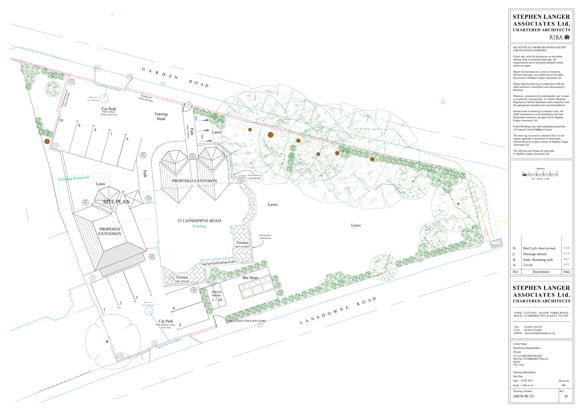 Lansdowne Road land plan