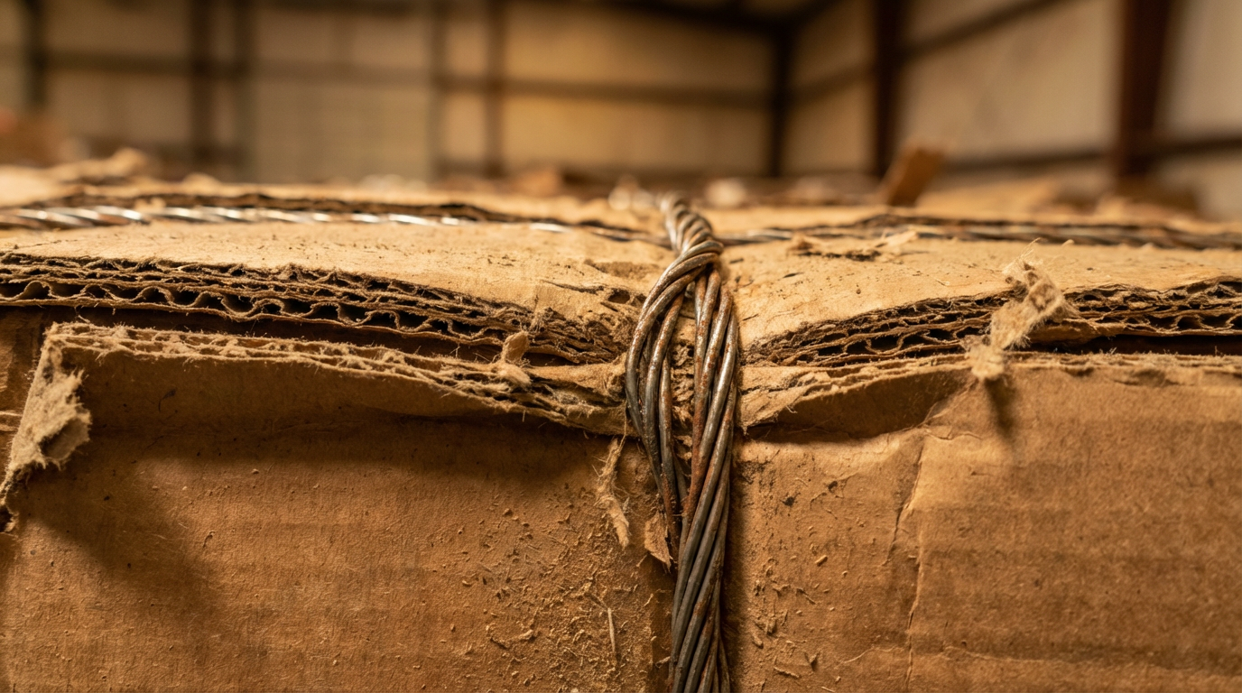 Cardboard Baling Wire