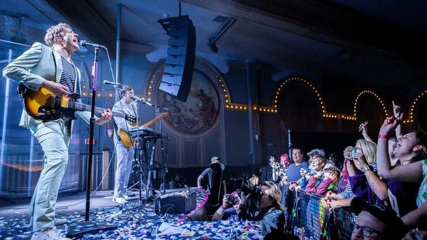 16x PK Sound T8 Robotic Line Array & 12x T118 Subwoofers - 2x Midas Pro Series - McMenamins Crystal Ballroom