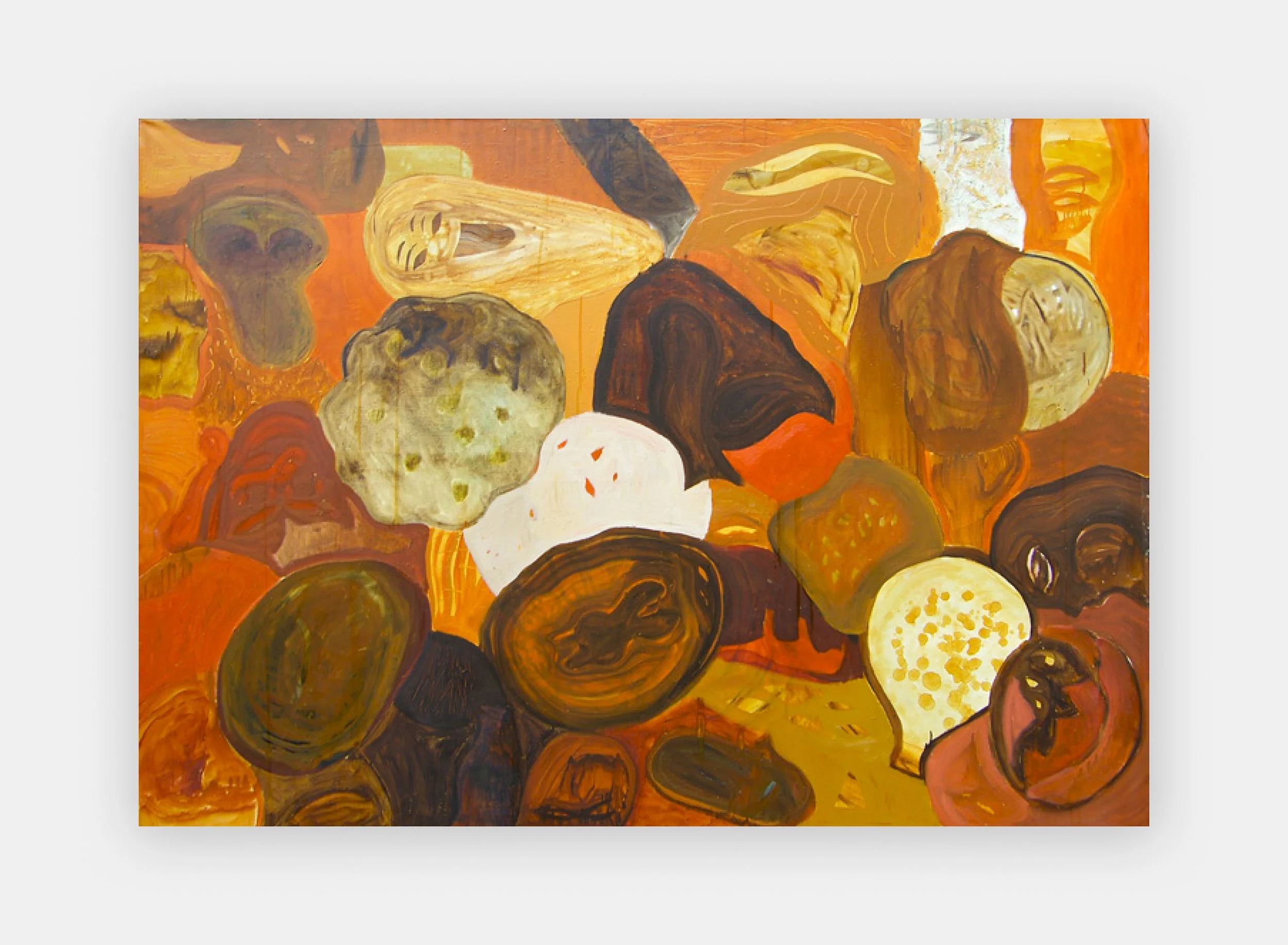 Stephan Grunenberg, 200 cm x 140 cm, 1986, Serie F-3