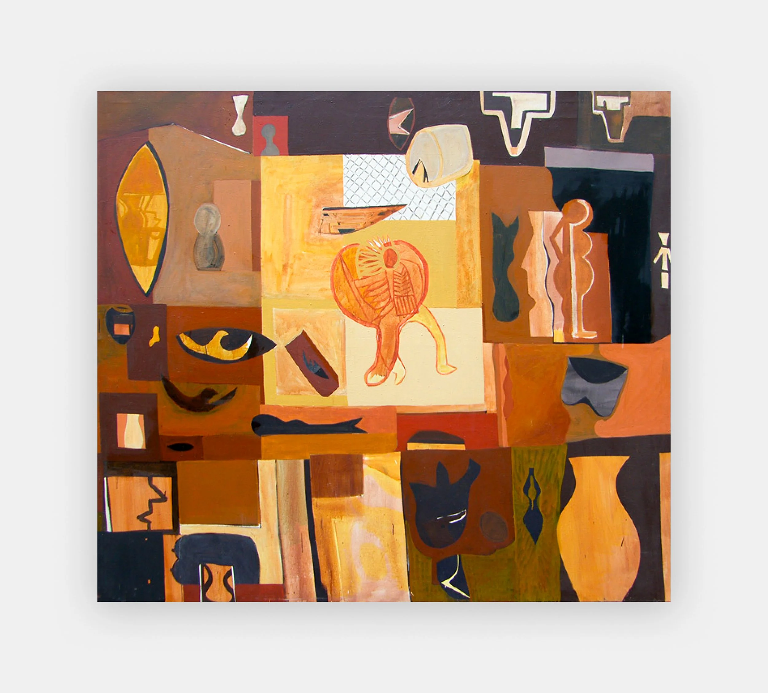 Stephan Grunenberg, 235 cm x 200 cm, 1984, Serie D-2