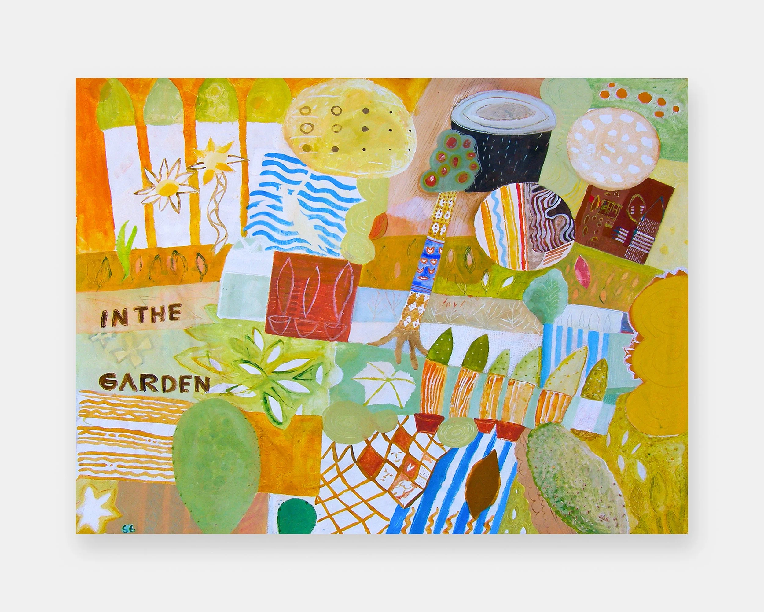 Stephan Grunenberg, 180 cm x 155 cm, 2010, In The Garden