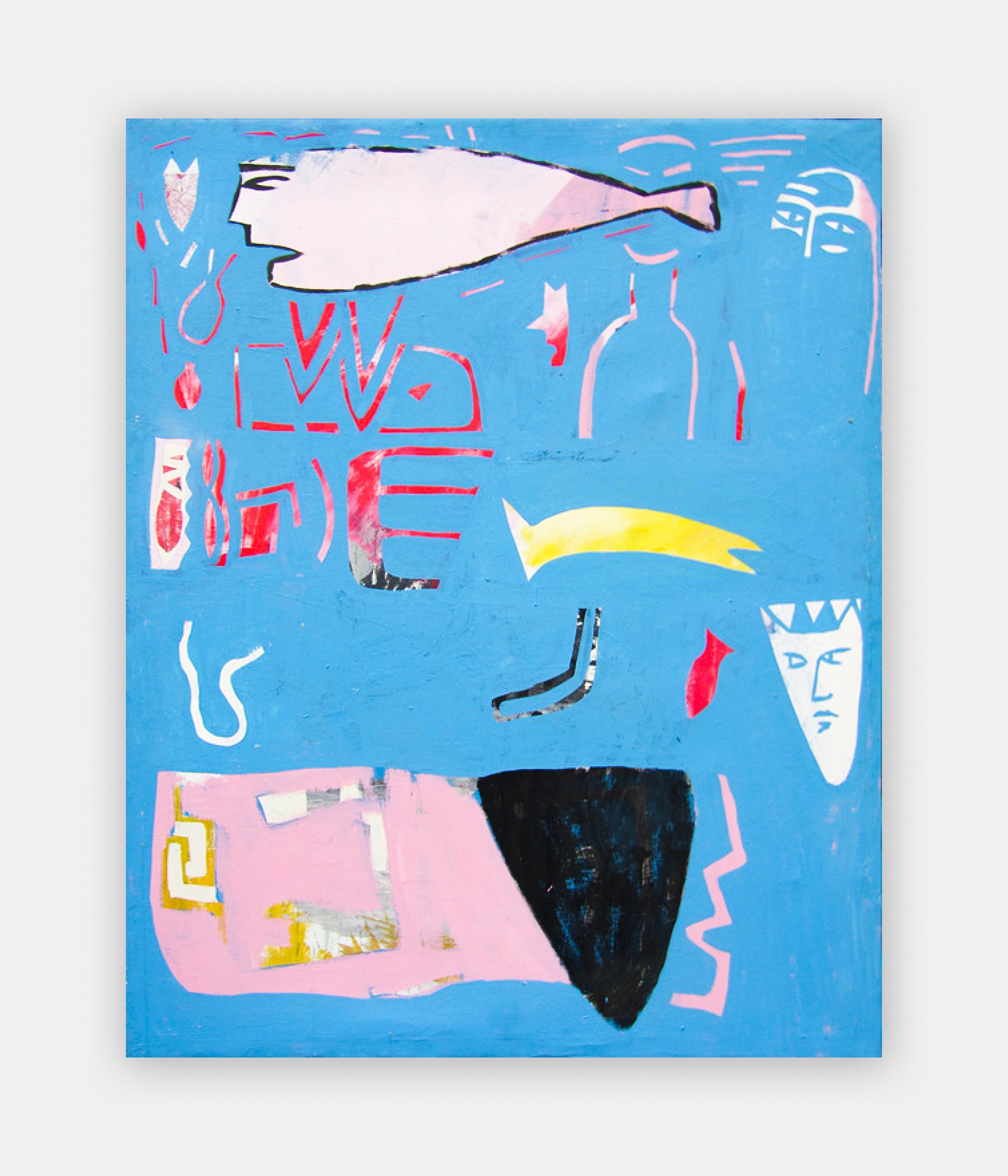 Stephan Grunenberg, 140 cm x 170 cm, 1983, Ich und Andere