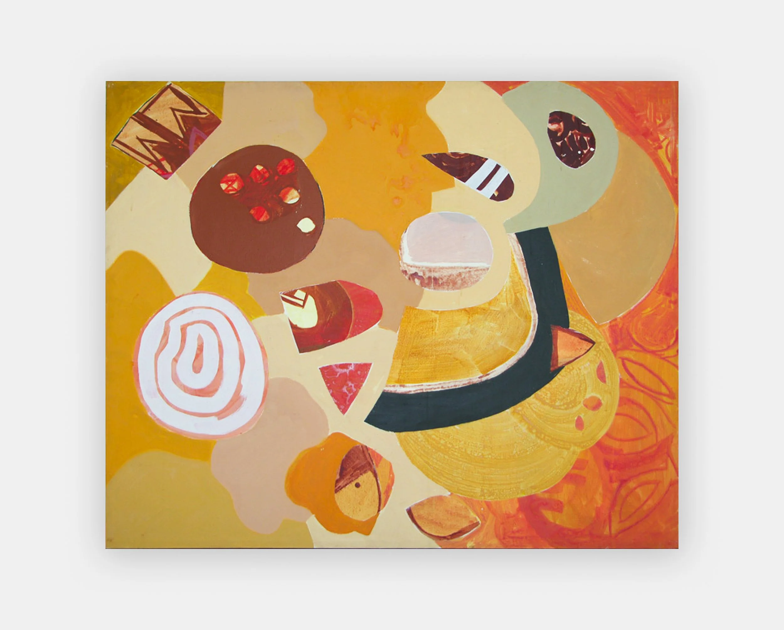 Stephan Grunenberg, 160 cm x 135 cm, 1987, Serie O.T.