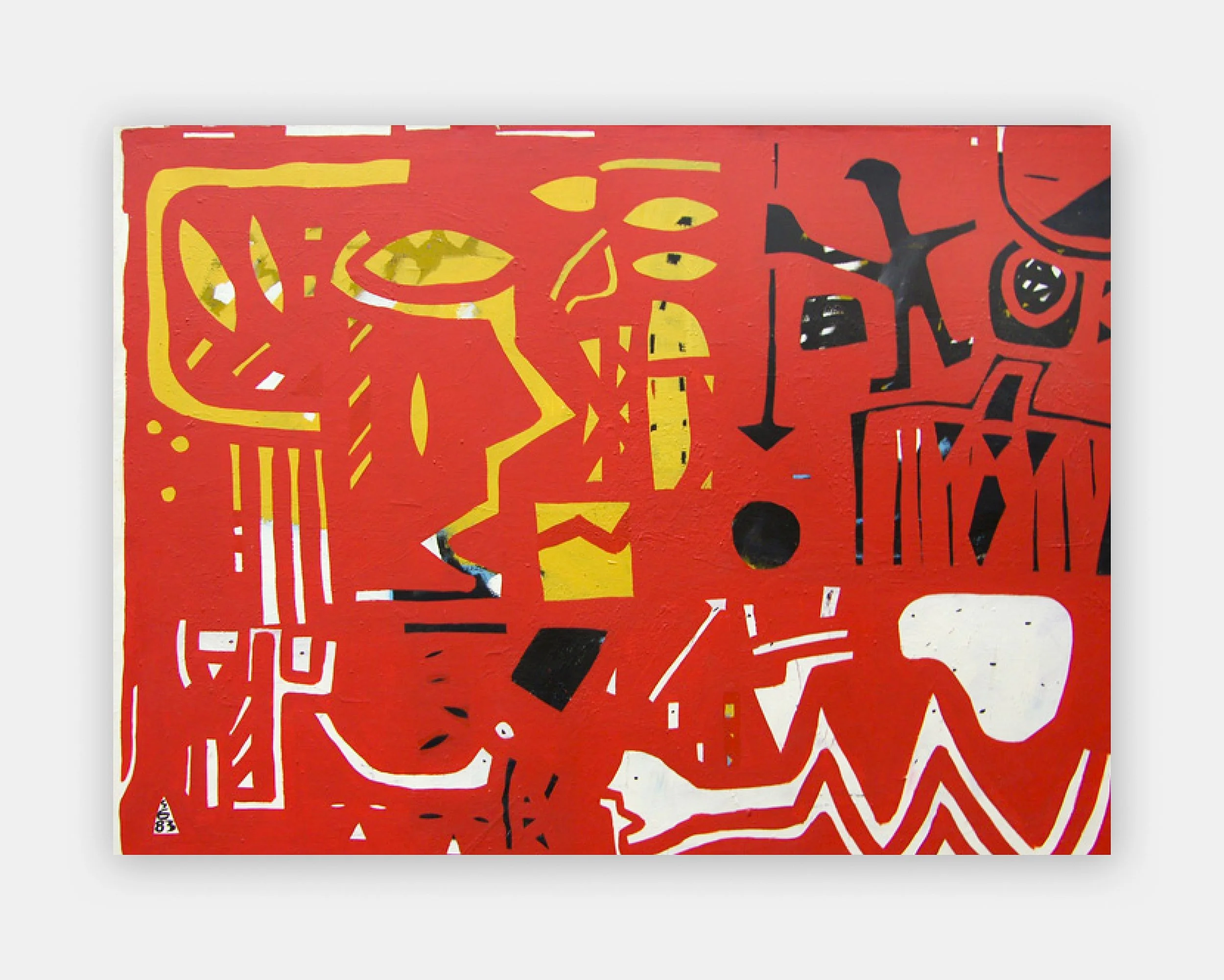 Stephan Grunenberg, 210 cm x 180 cm, 1983, Society
