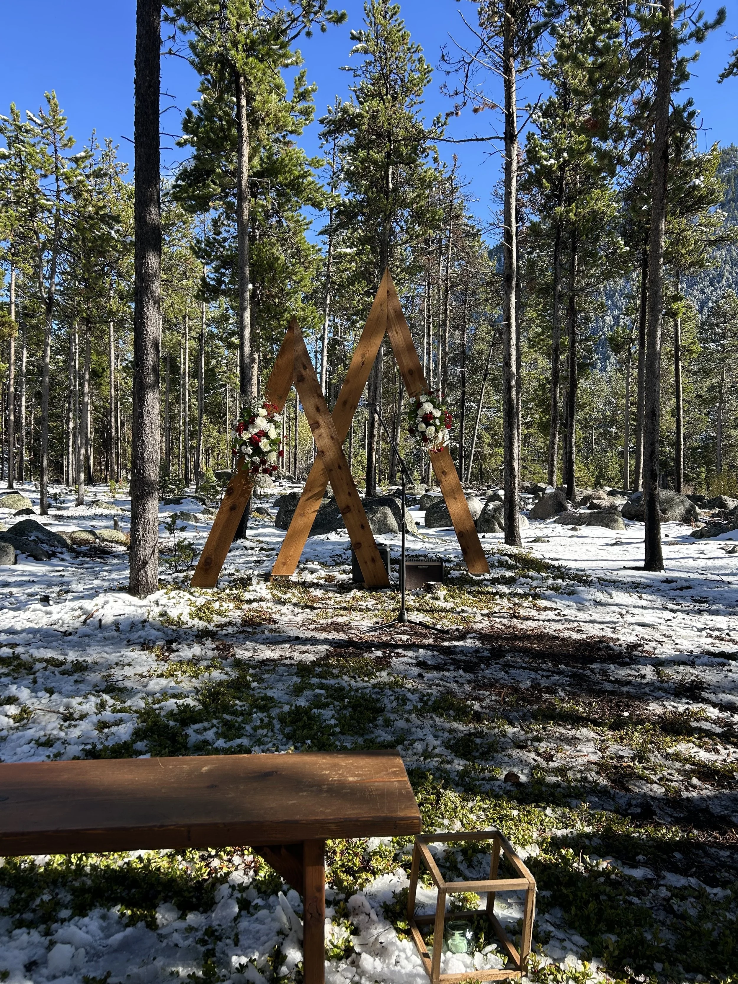 A Wedding in the Woods: Plan Your Own Intimate Mountain Wedding Near Red Lodge, Montana.