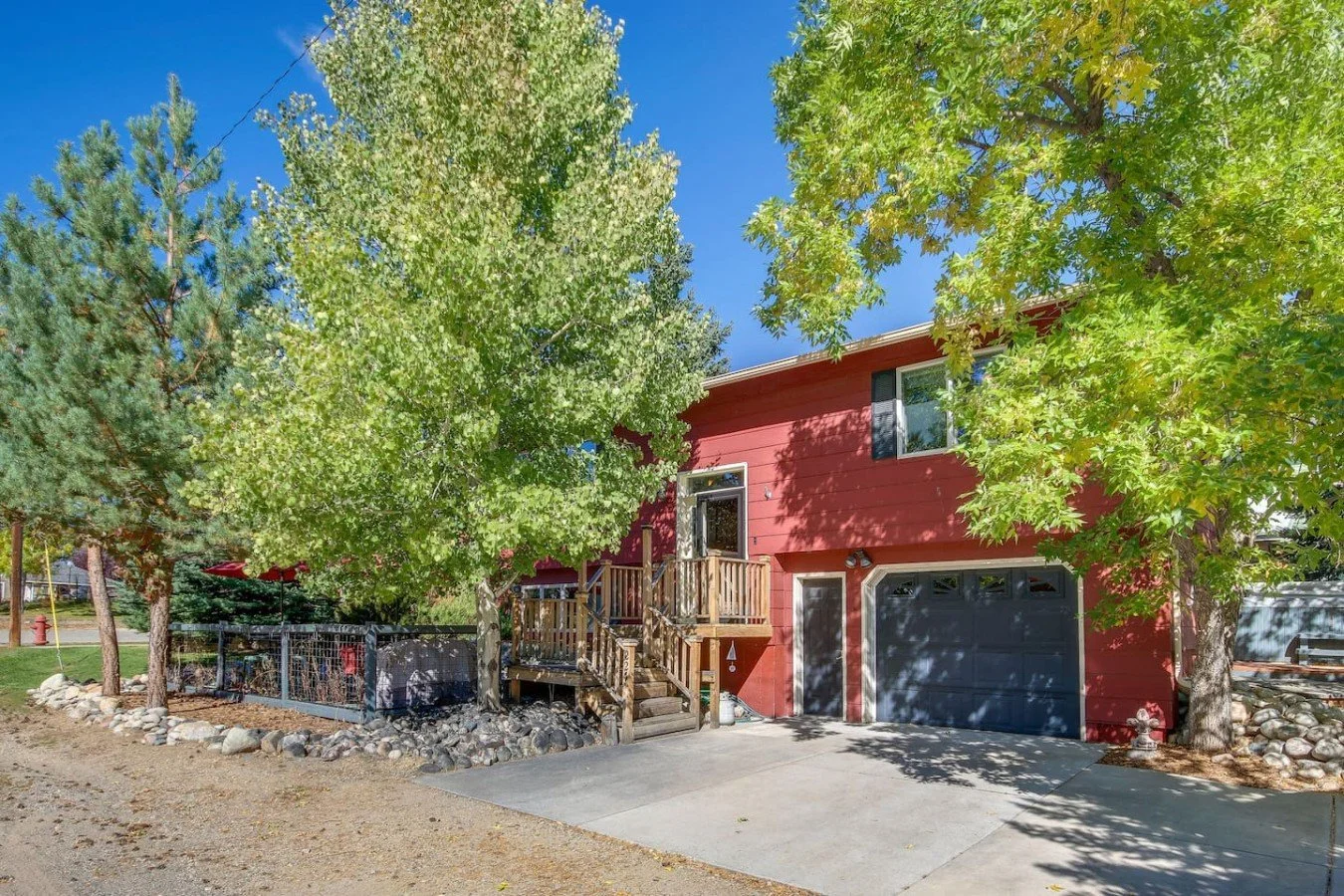 Garage and Driveway