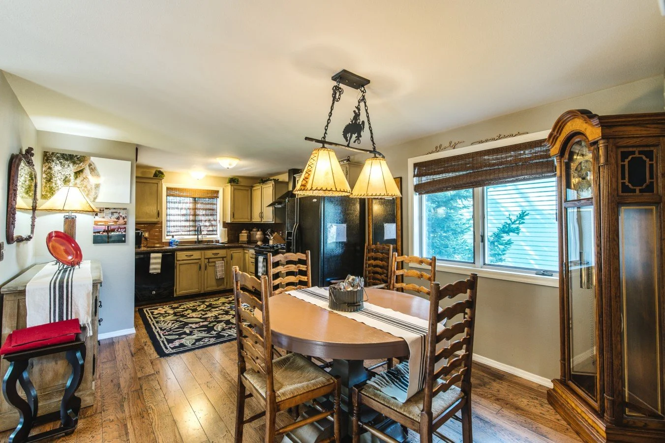 Dining room and Kitchen