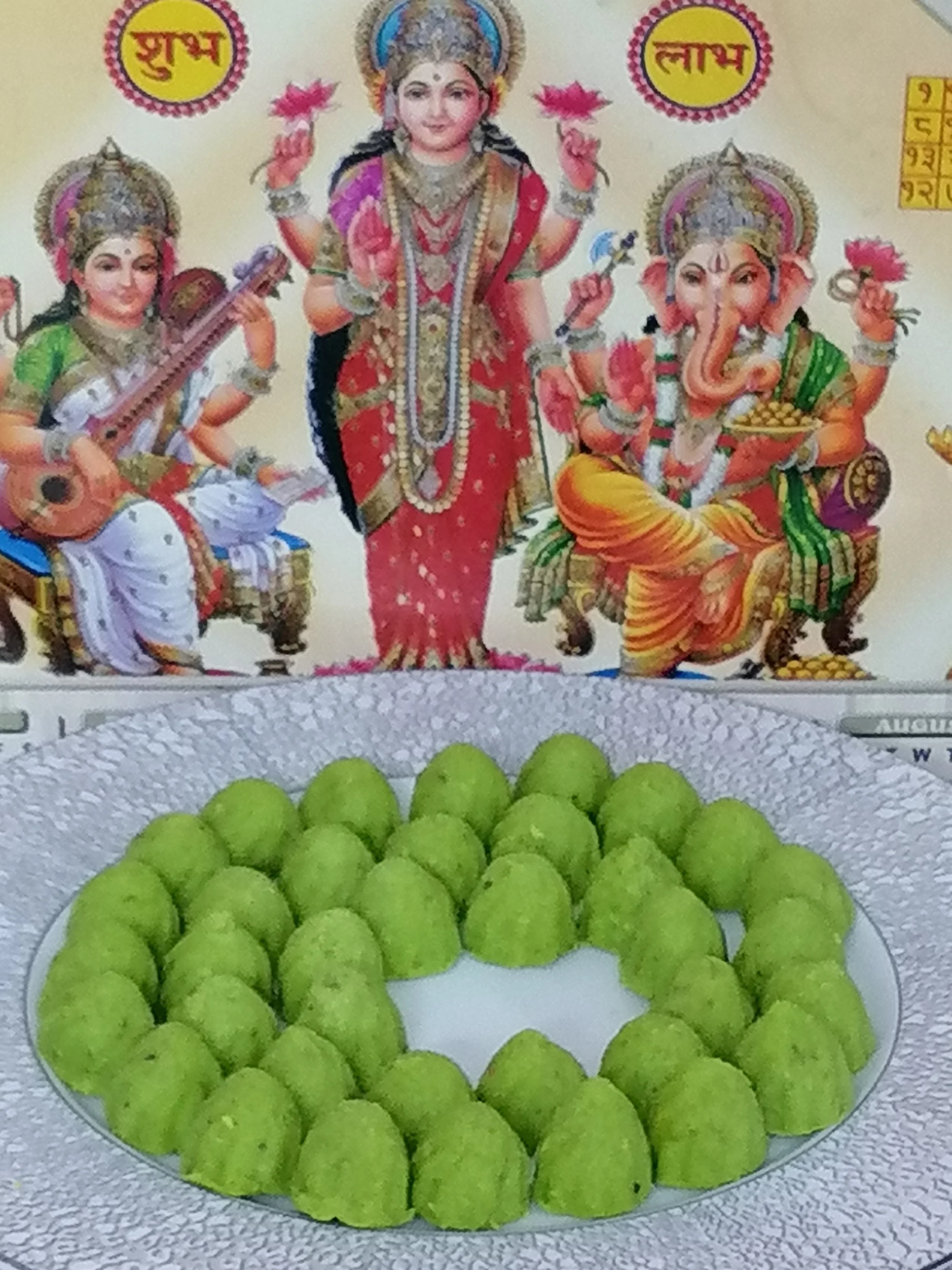 Green Coconut Modak
