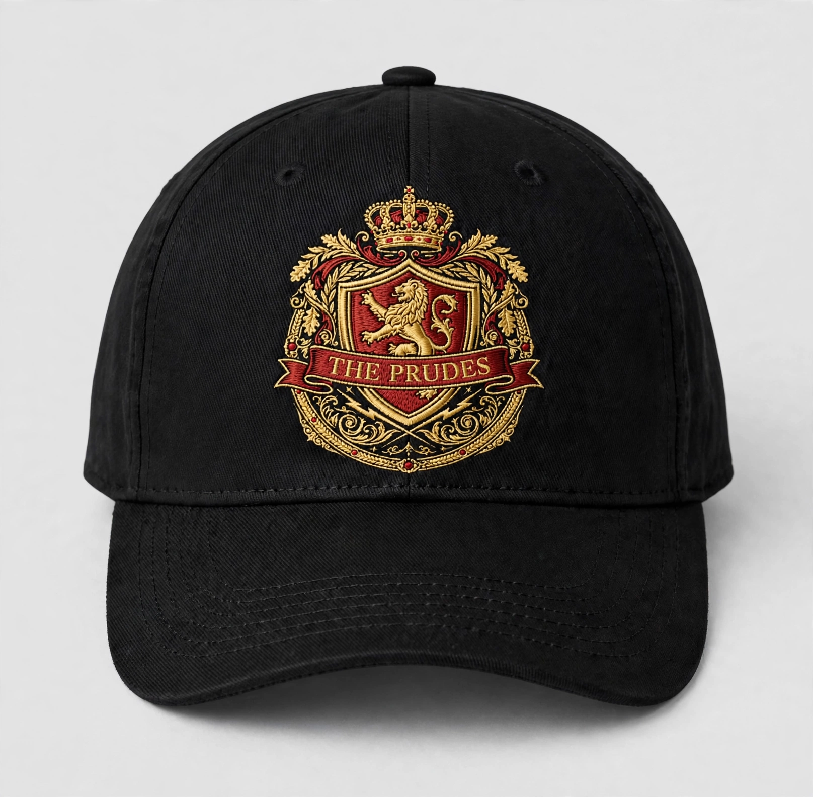 The Prudes Cap — Badge Crest