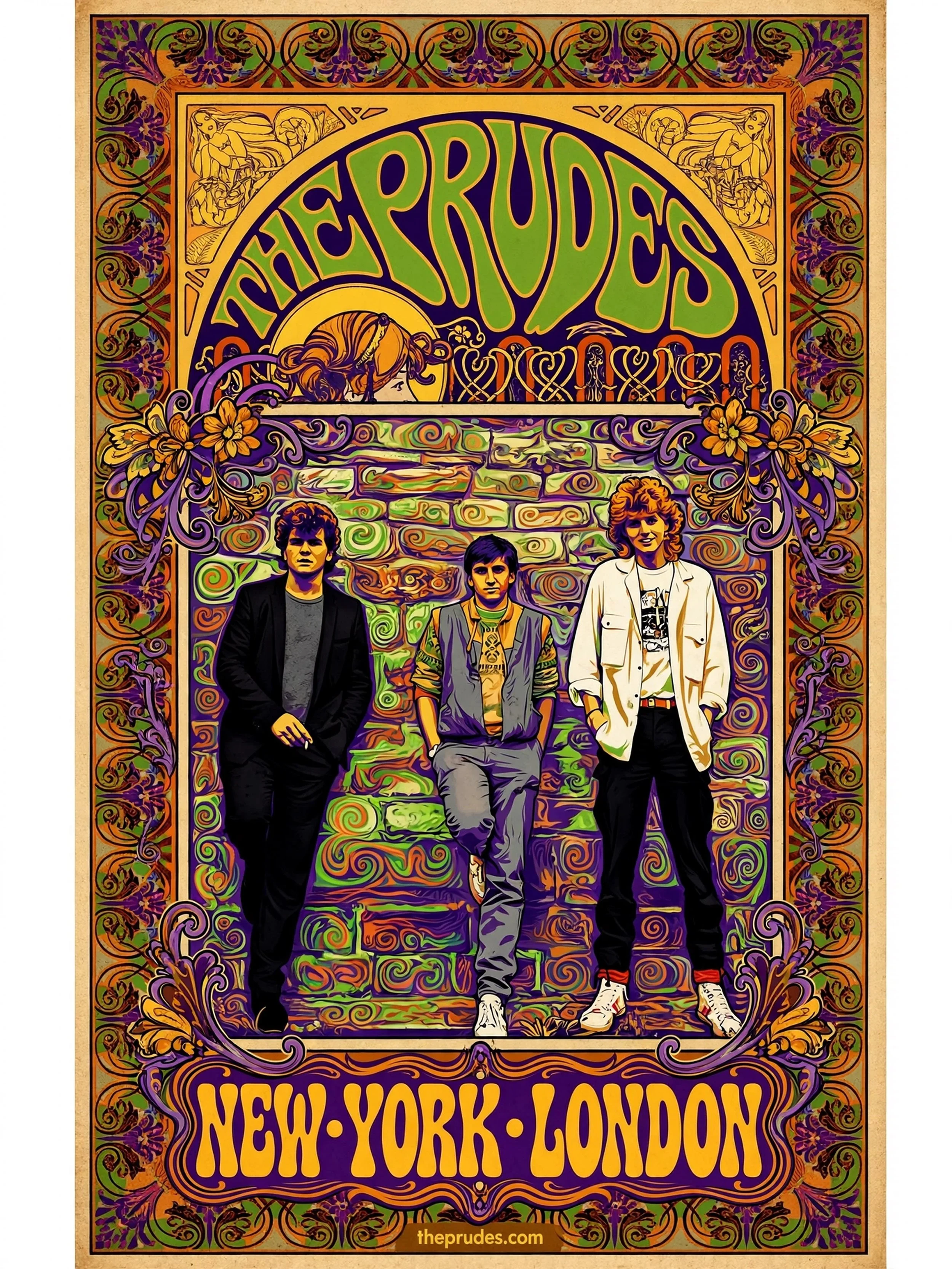 The Prudes Poster — 60s Stonewall (18x24)