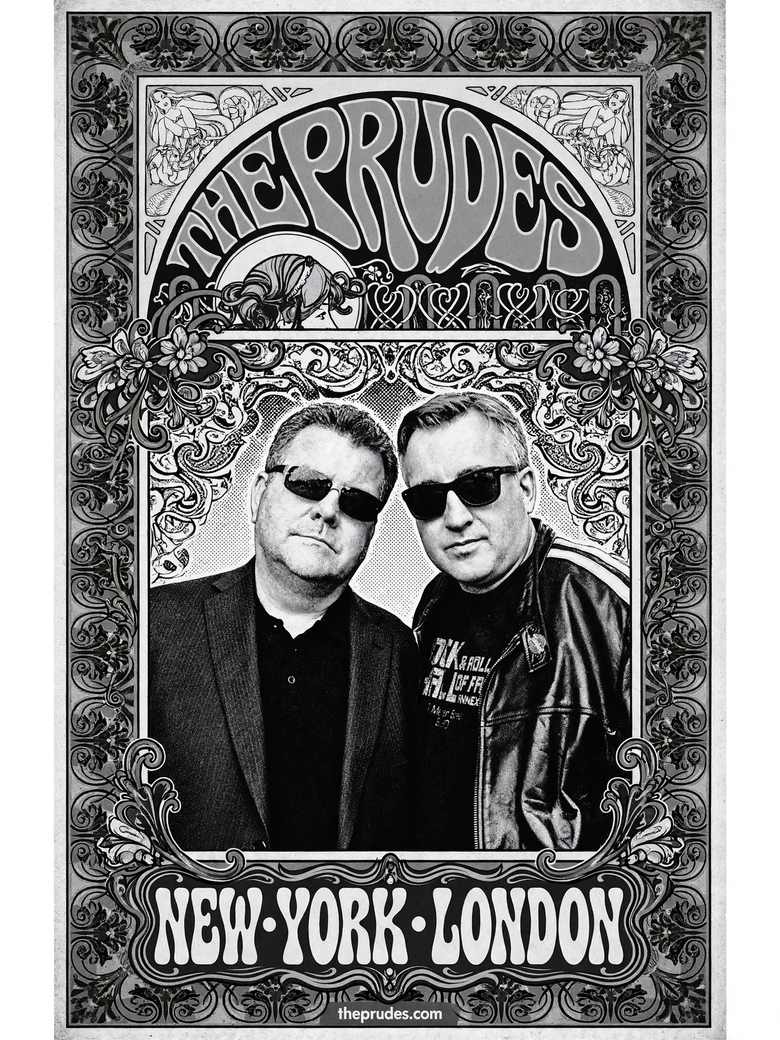 The Prudes Poster — 60s B&W (18x24)