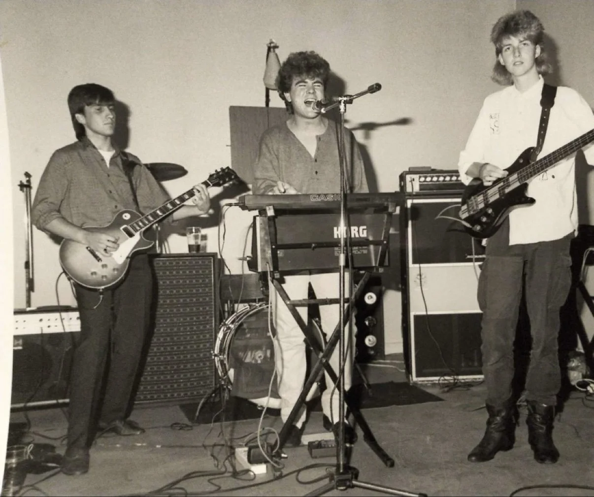 Early gig Paul, Chris Nick
