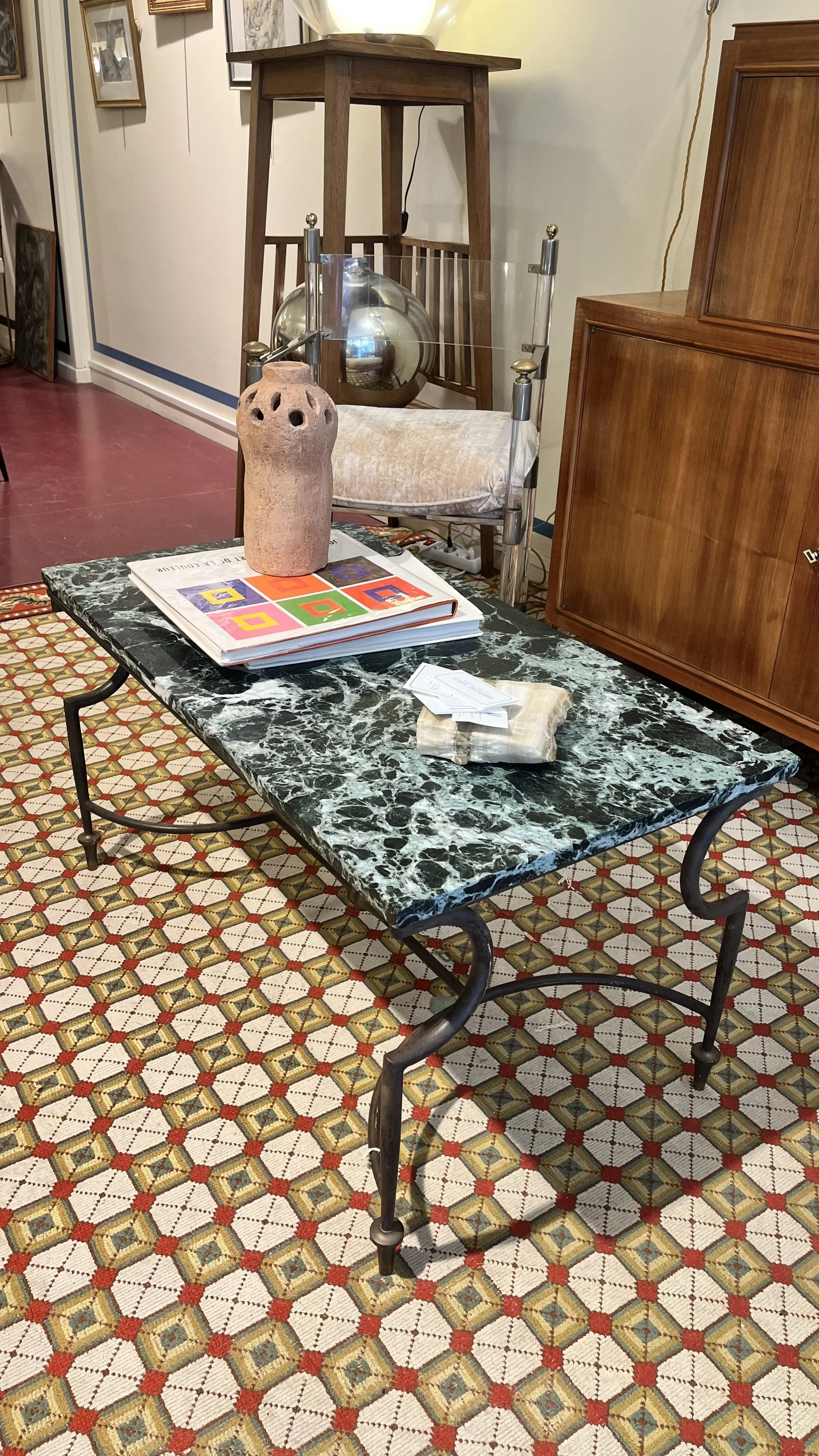 Table basse en marbre
