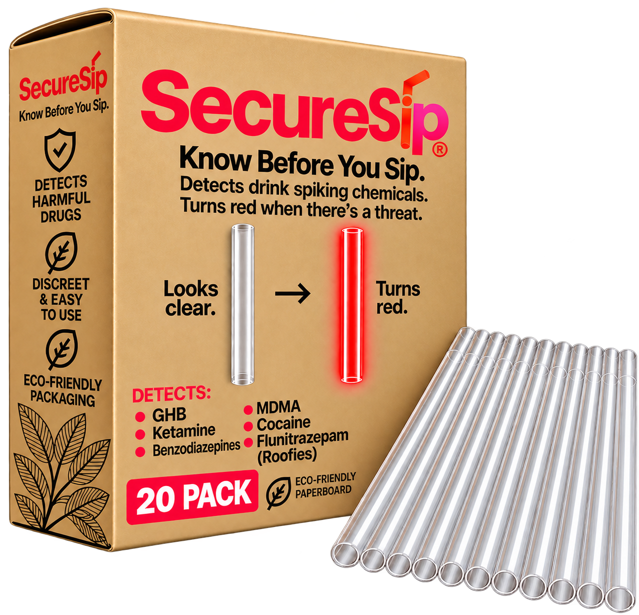 SecureSip Straws